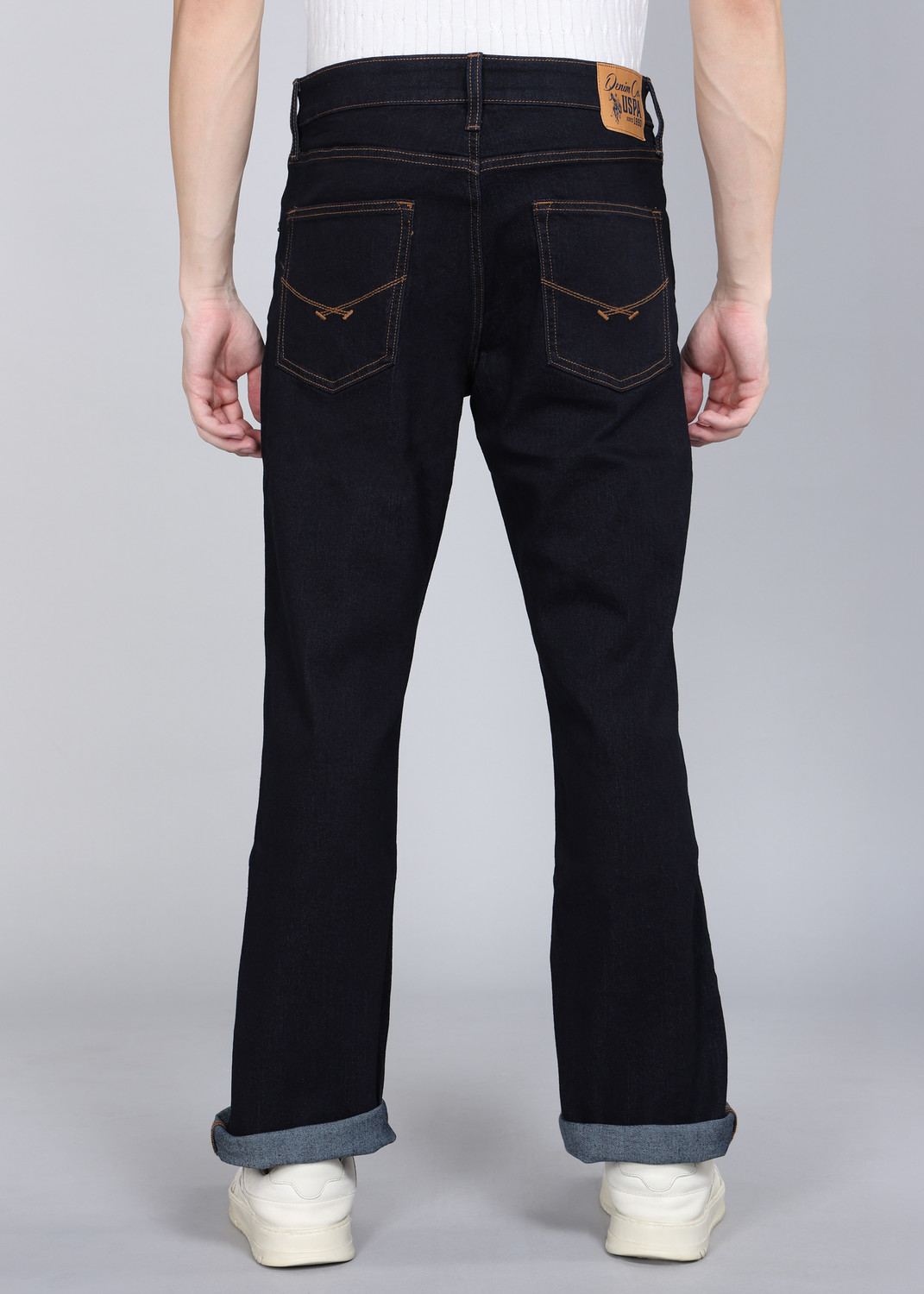 Image of U.S. Polo Assn. Denim Co. Regular Men Dark Blue Jeans