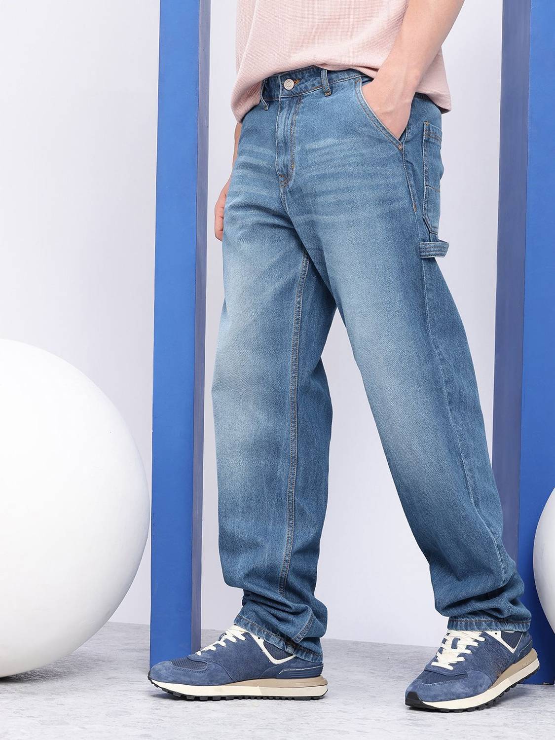 AEROPOSTALE Boot-Leg Men Blue Jeans
