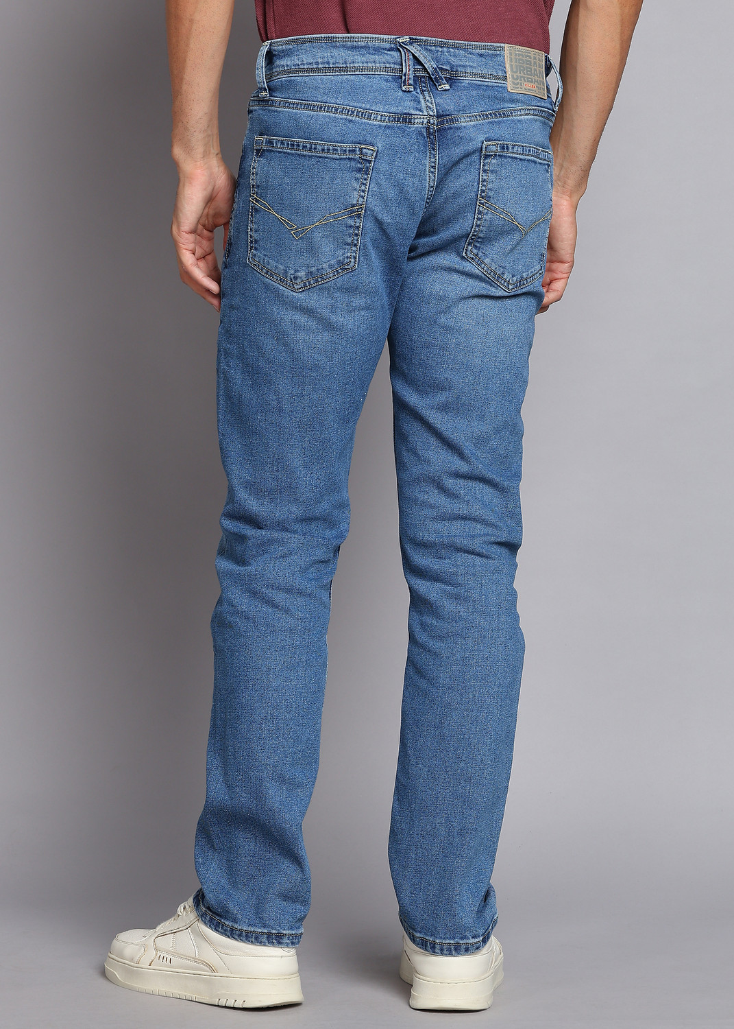 Image of KILLER Straight Fit Men Blue Jeans