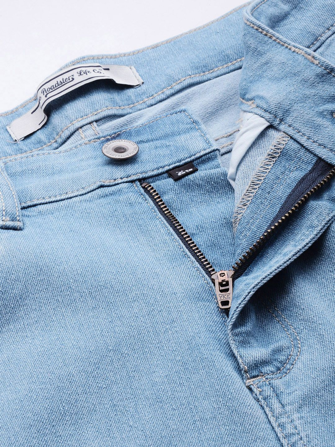 Image of Roadster Straight Fit Women Blue Jeans
