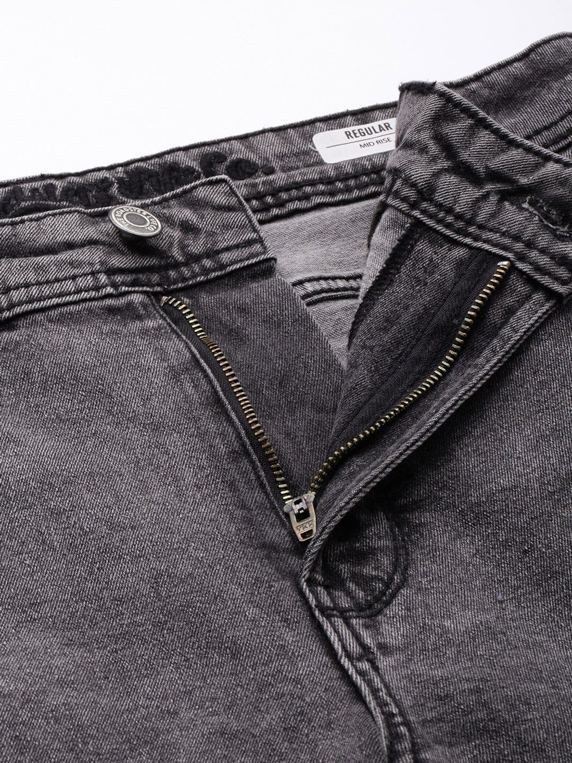 Image of Roadster Regular Men Black Jeans