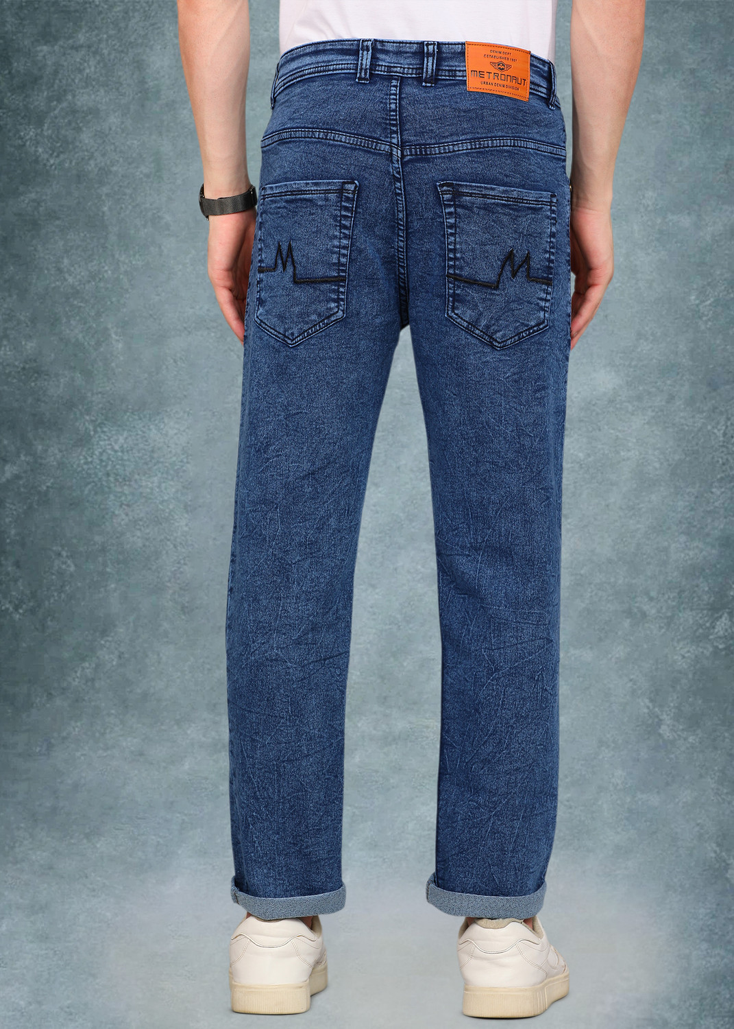 Image of METRONAUT Slim Men Multicolor Jeans