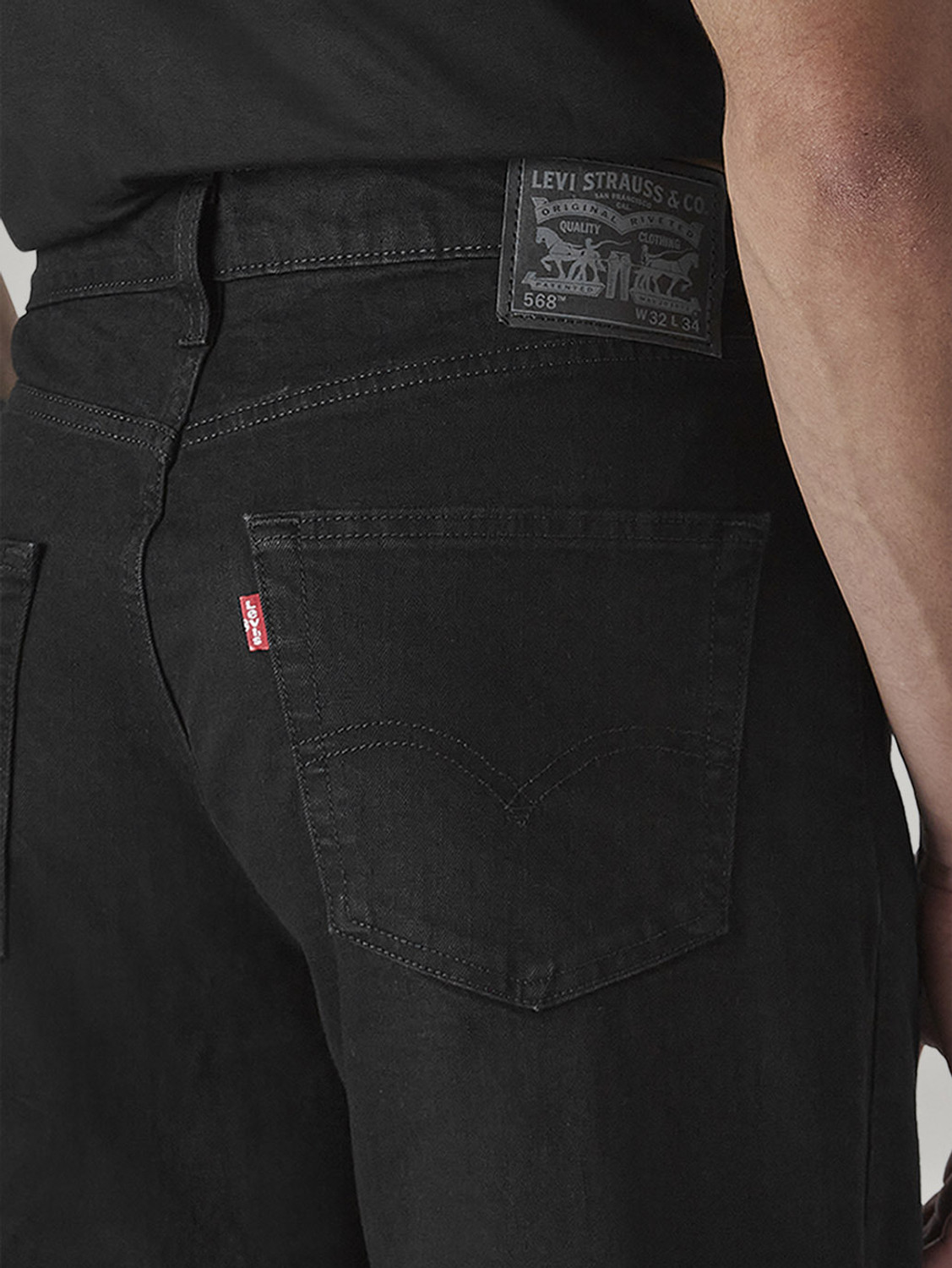 Image of LEVI'S Loose Fit Men Black Jeans