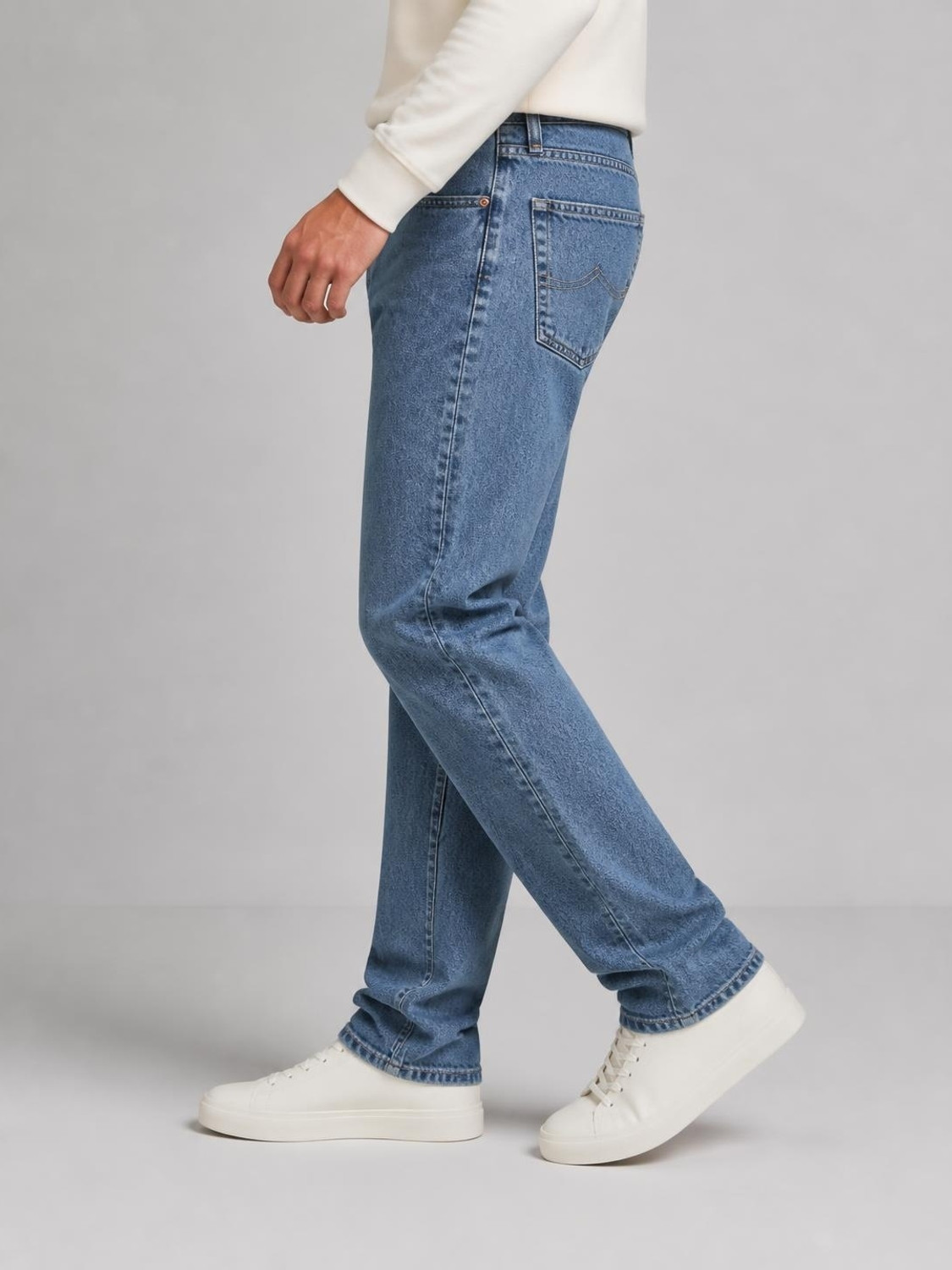 Image of LEVI'S Men Loose Fit Mid Rise Blue Jeans