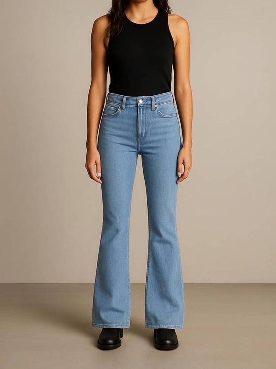 ZARISTAA Boot-Leg Women Light Blue Jeans