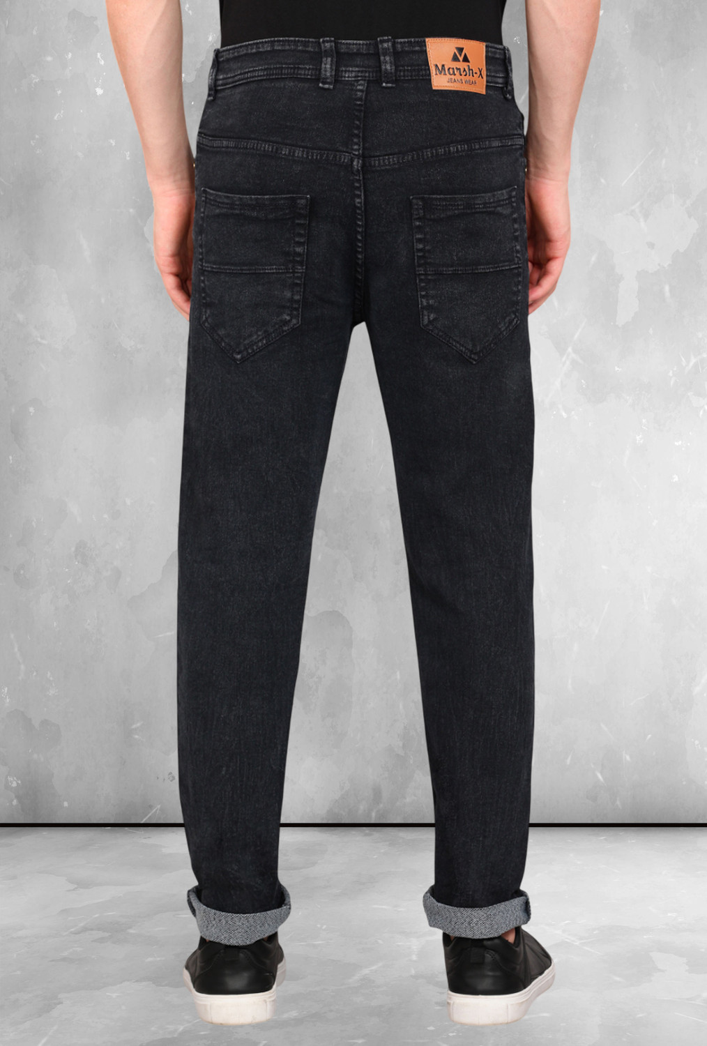 Image of Marsh-X Slim Men Dark Grey Jeans