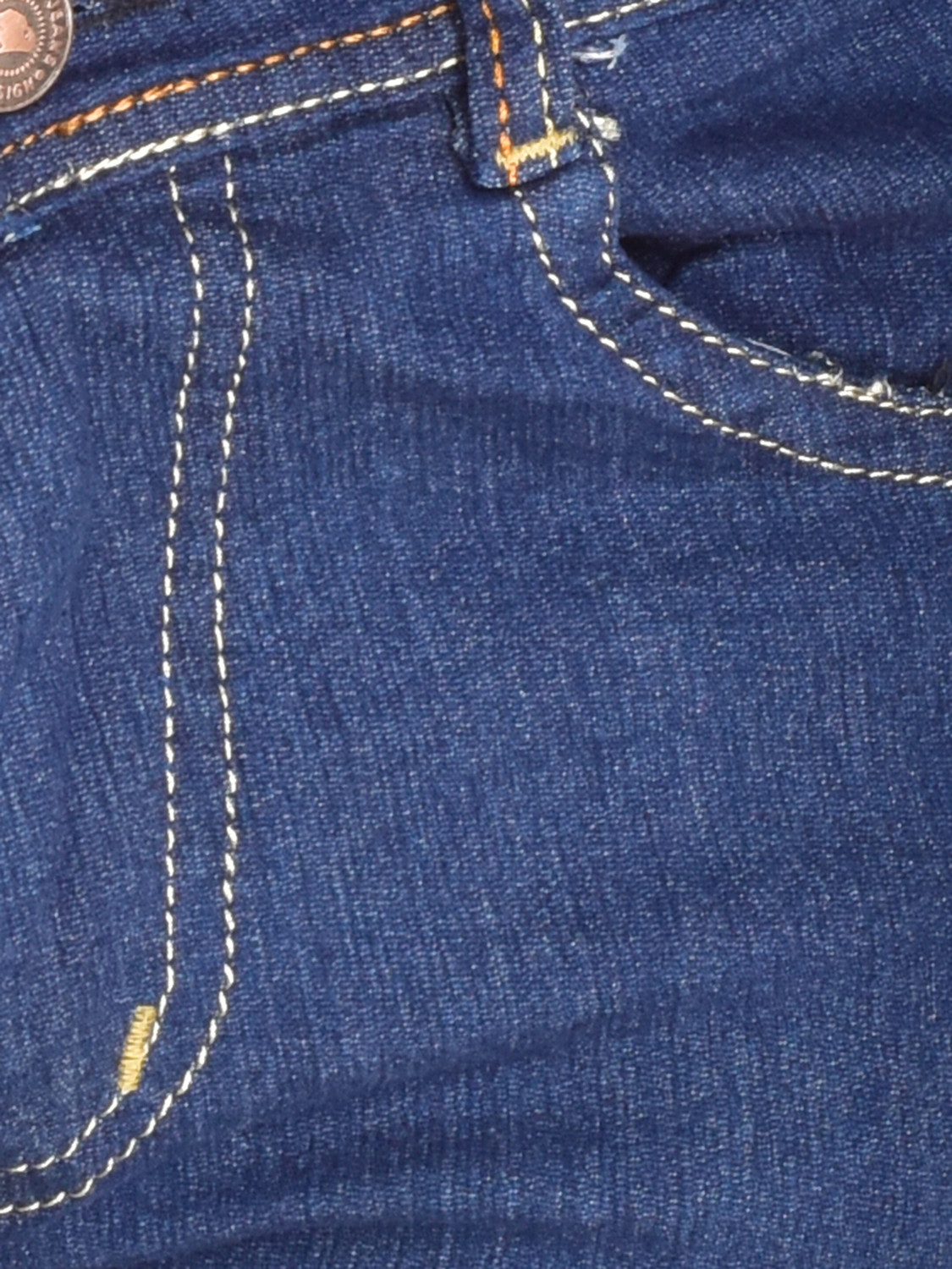 Image of Lzard Slim Men Dark Blue Jeans