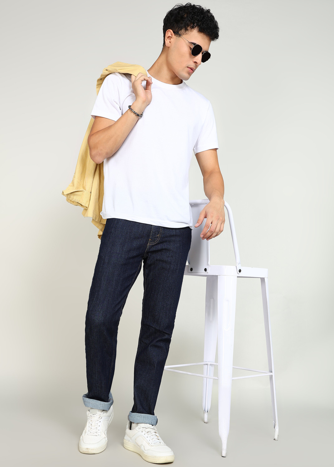 Image of LEVI'S Slim Men Dark Blue Jeans