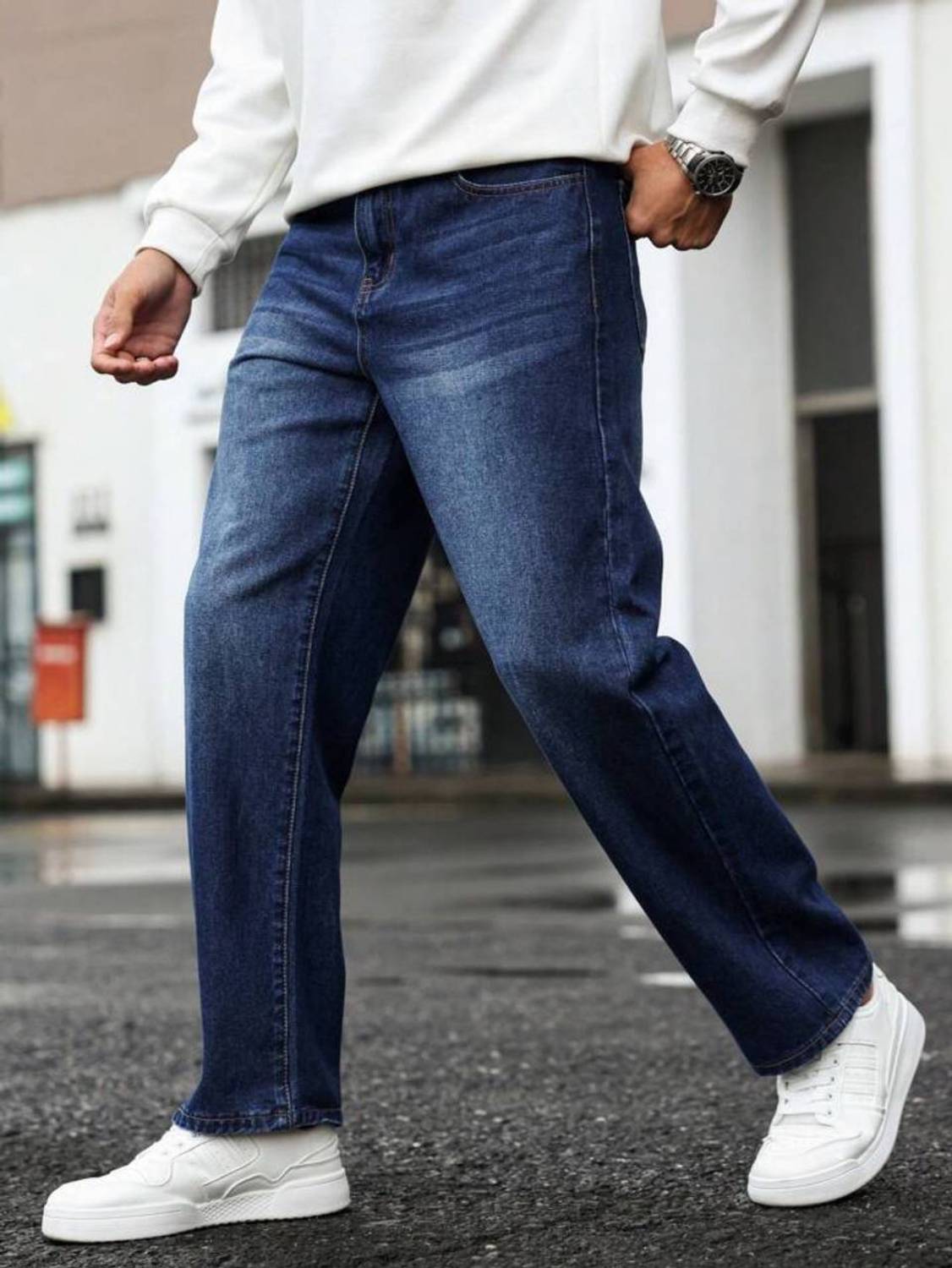 trendvilla Regular Men Blue Jeans