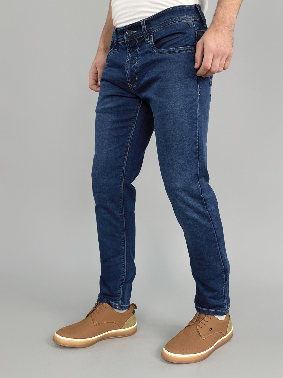 Image of MONTE CARLO Skinny Men Blue Jeans