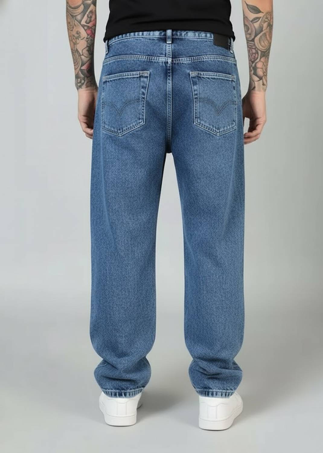 BREXX Loose Fit Men Blue Jeans - Image 2
