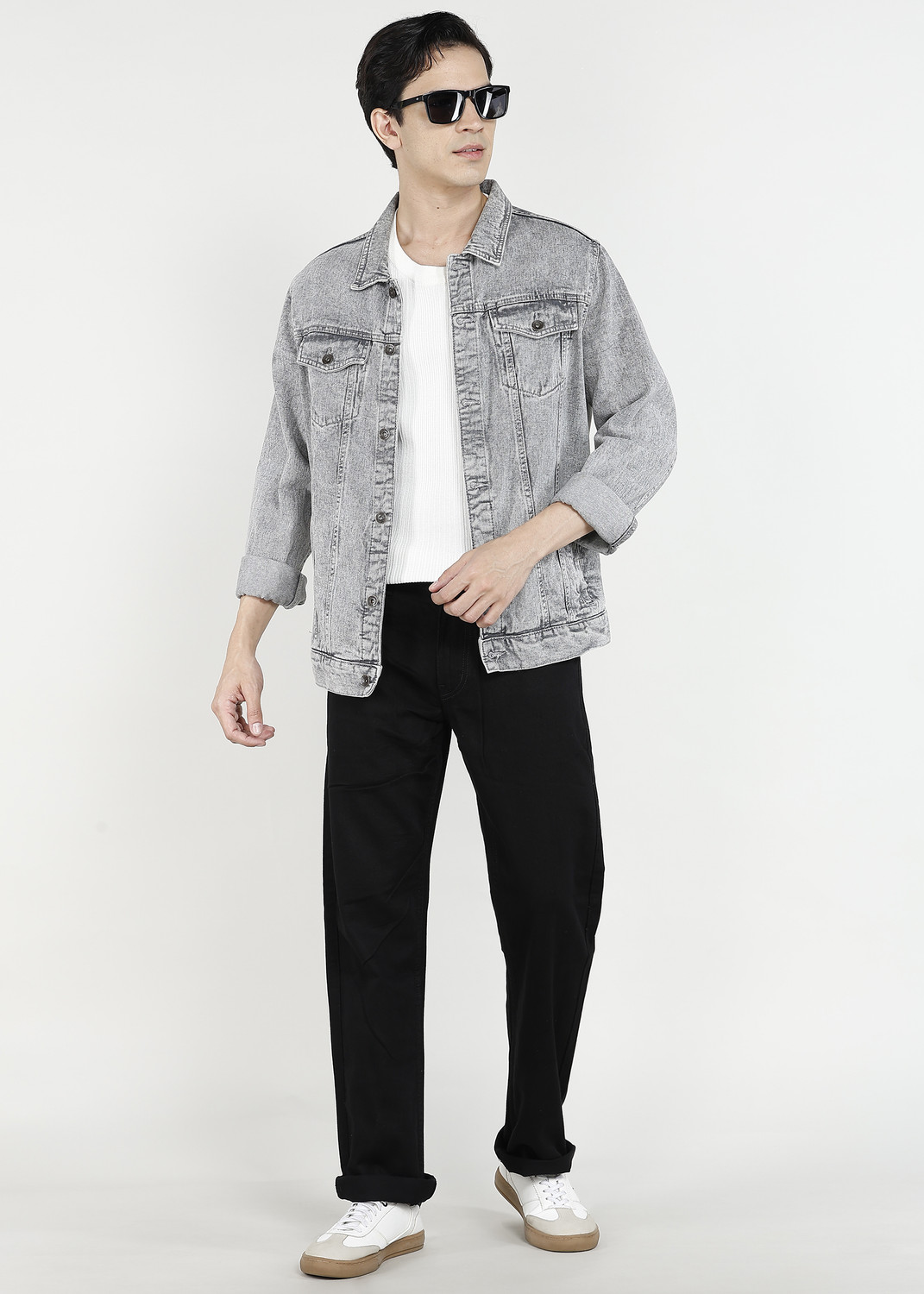 Image of NUMERO UNO Regular Men Black Jeans