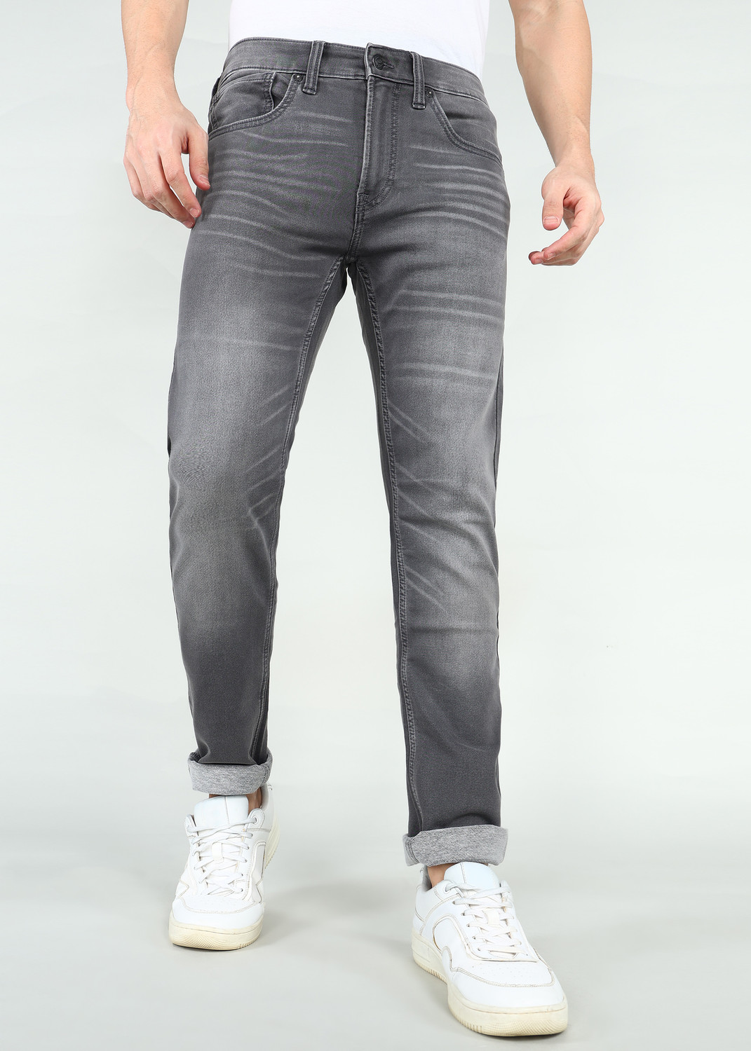 Image of Pepe Jeans Regular Men Grey Jeans