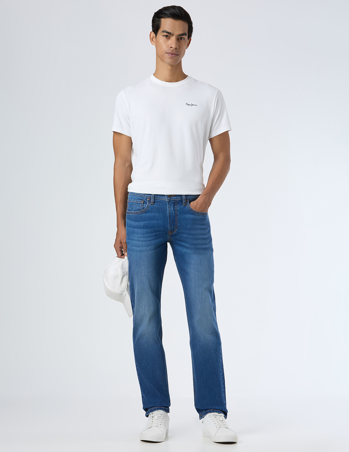 Image of Pepe Jeans Regular Men Blue Jeans
