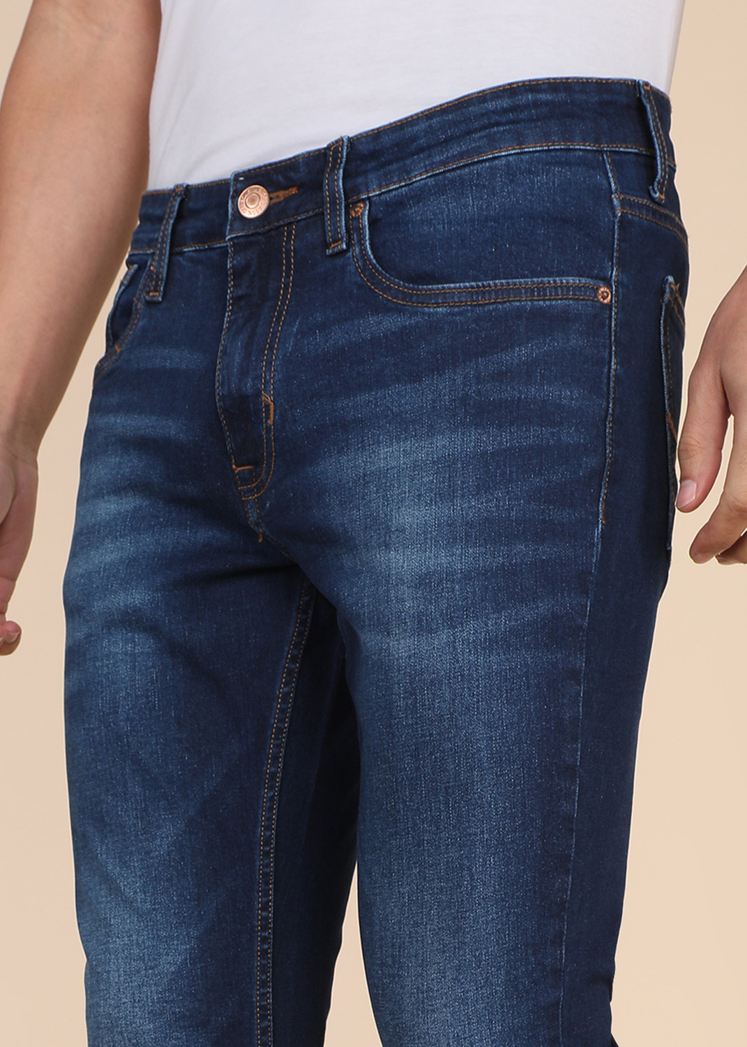 Image of U.S. POLO ASSN. Slim Men Blue Jeans