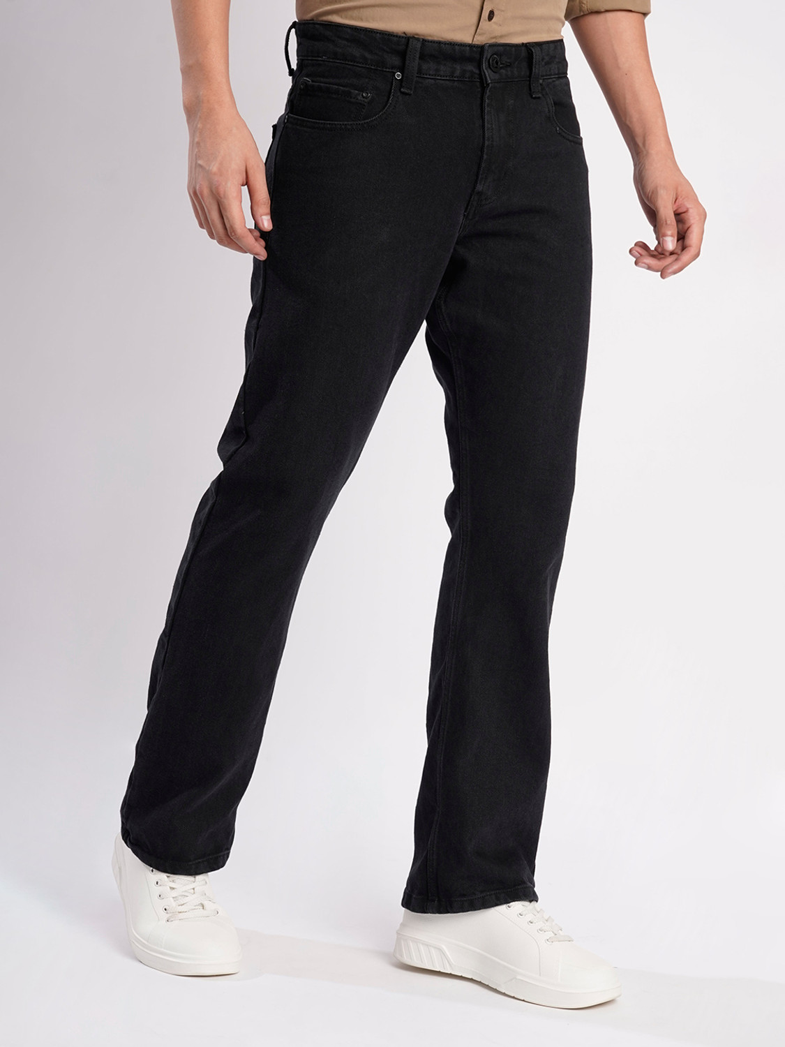 Image of Roadster Boot-Leg Men Black Jeans