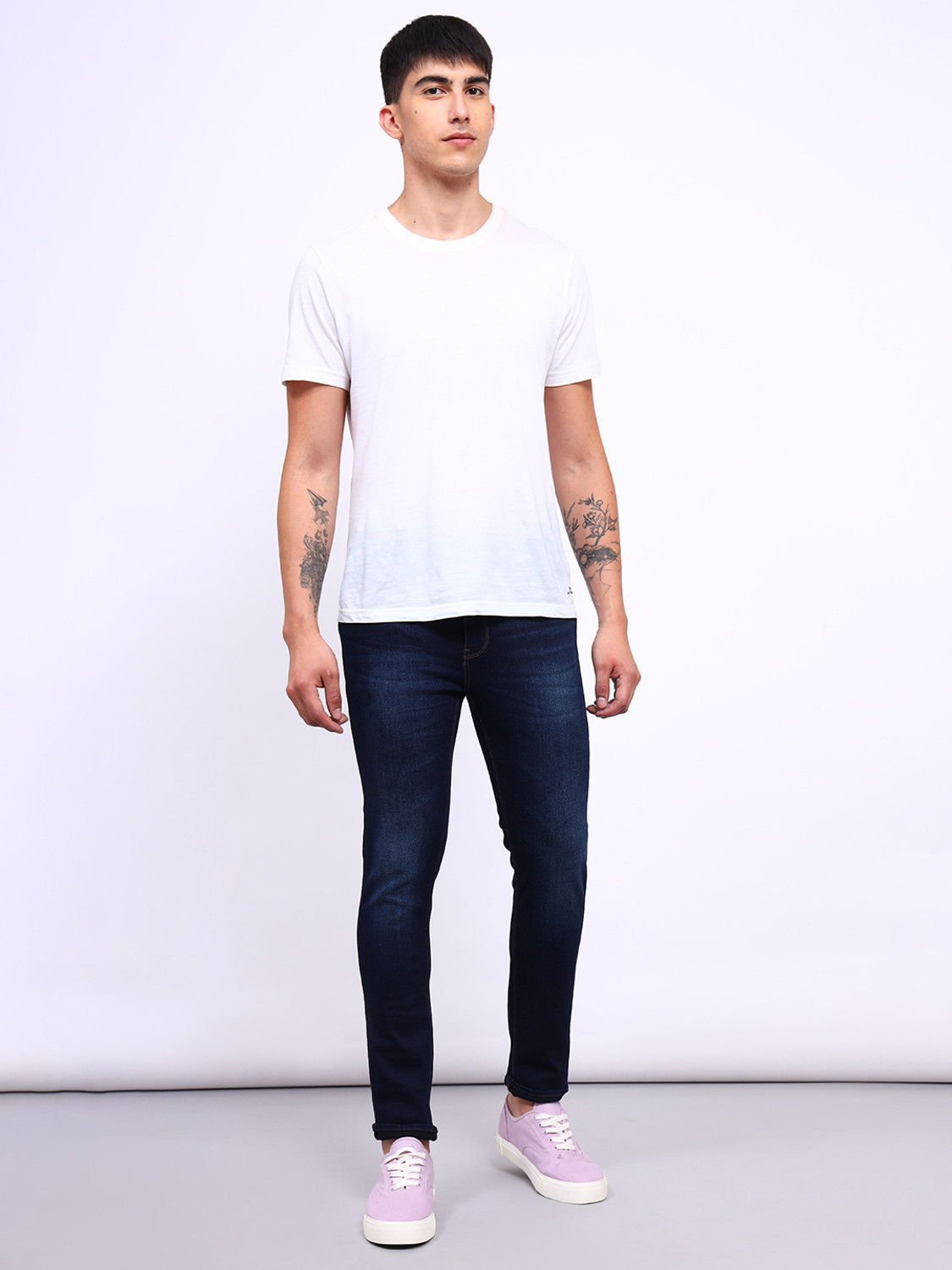 Image of LEE Skinny Men Dark Blue Jeans