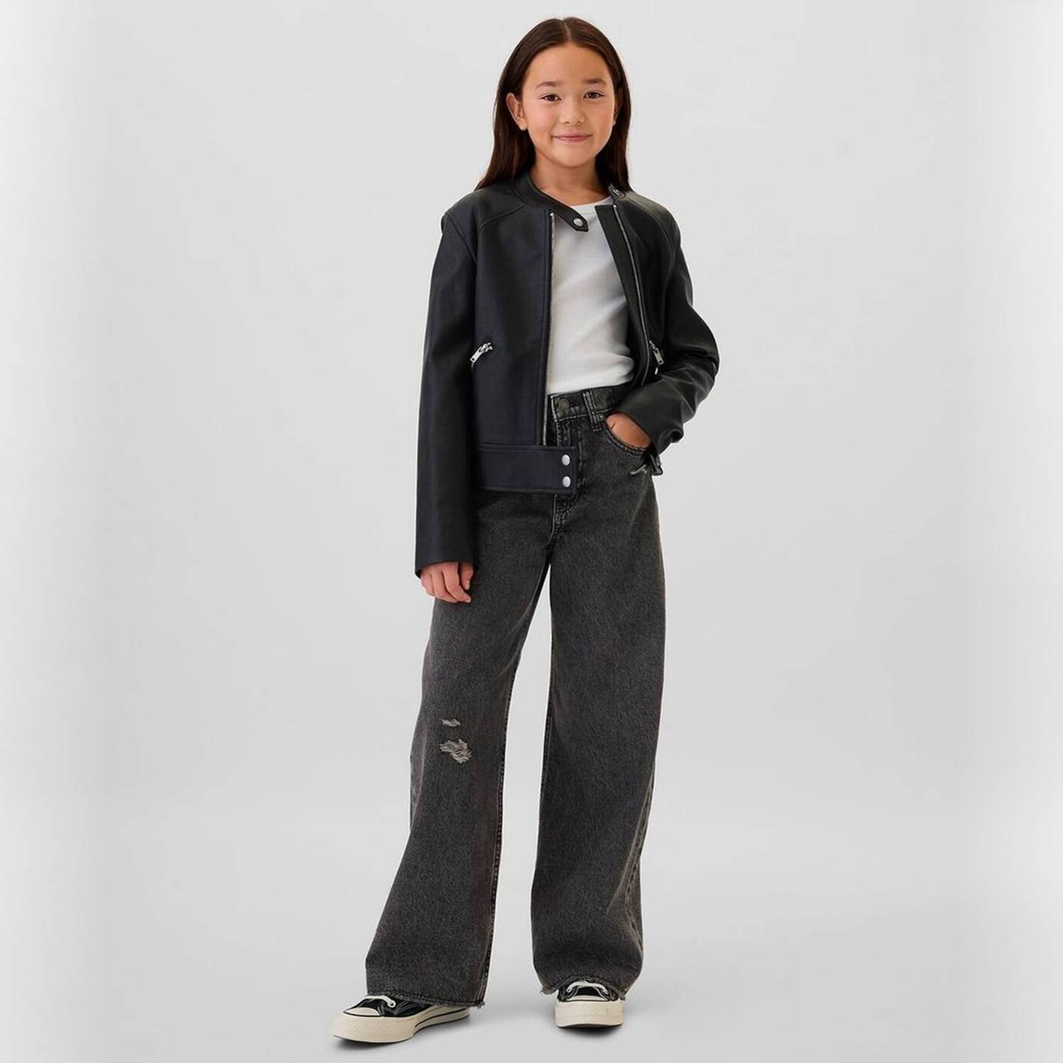 GAP Regular Girls Black Jeans - Image 5