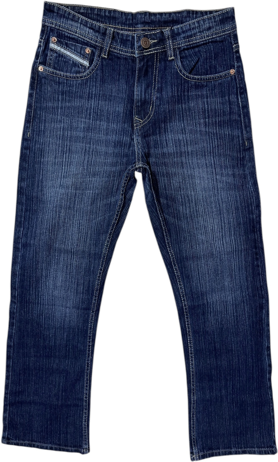 Image of T&F X.D.N.M Straight Fit Men Blue Jeans