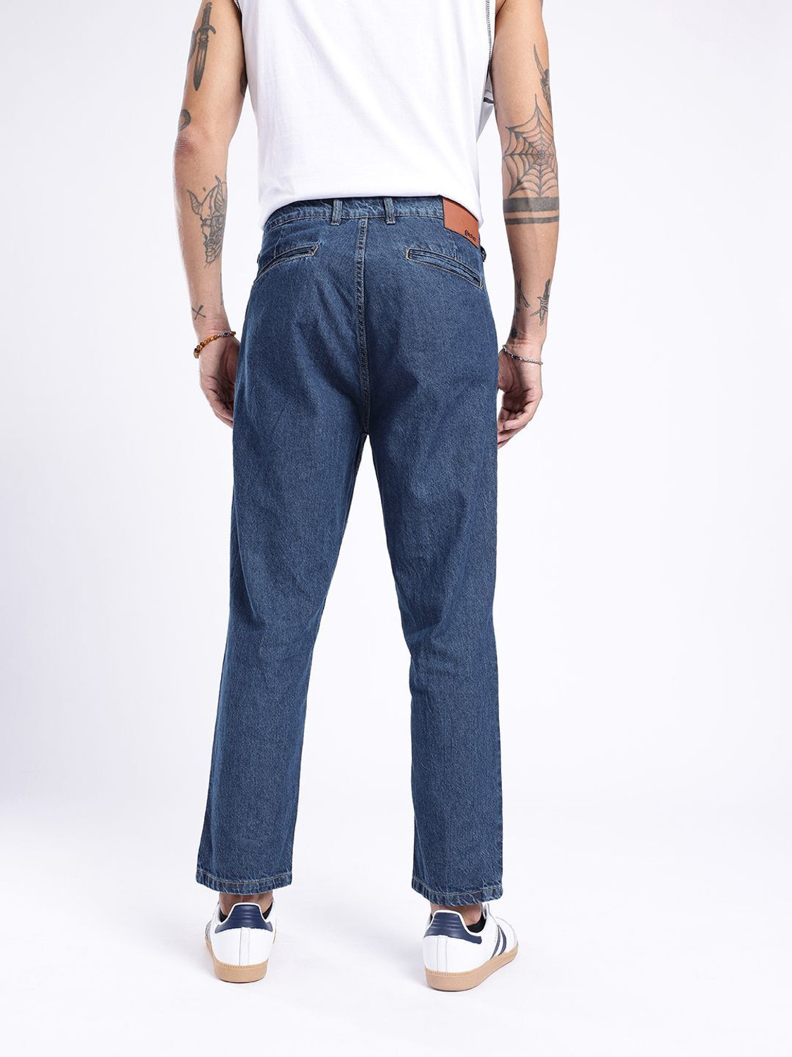 Image of Glitchez Regular Men Blue Jeans