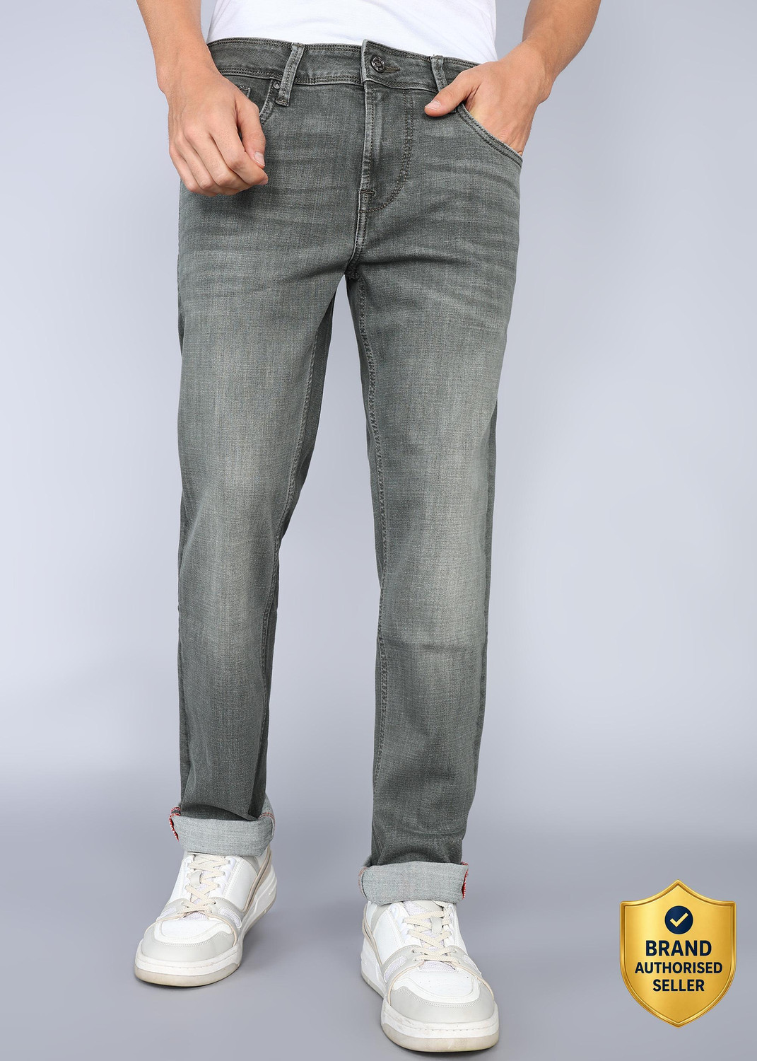 Image of KILLER Slim Men Dark Green Jeans