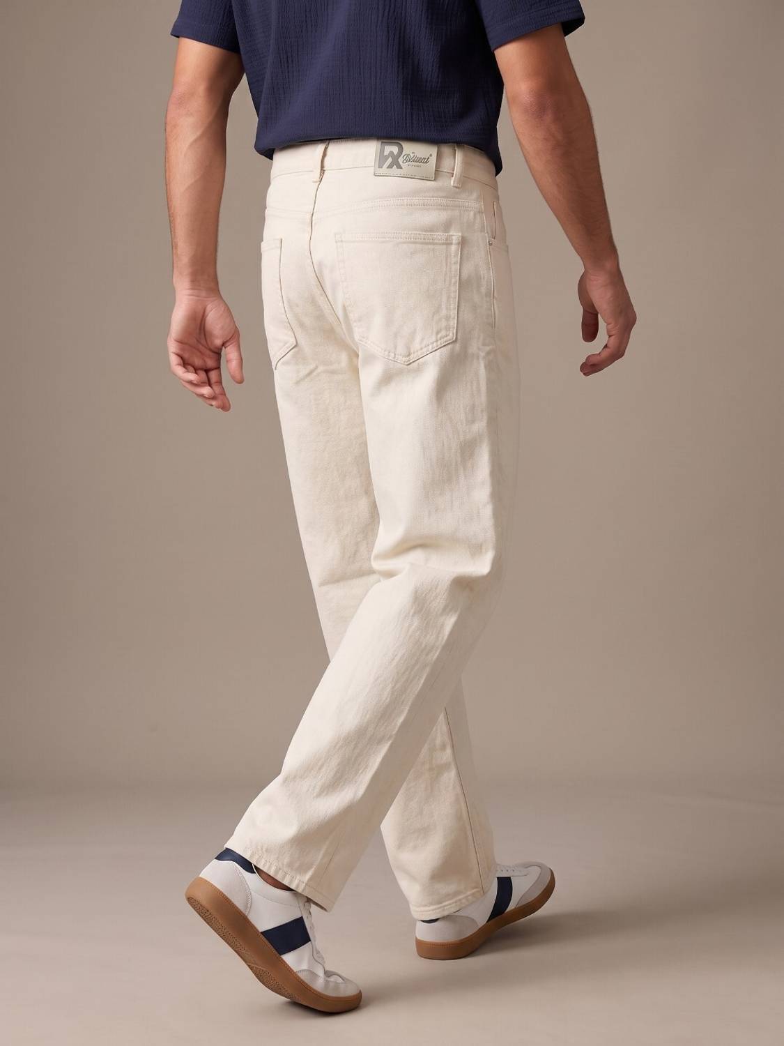 Roadster Men Beige Jeans - Image 2