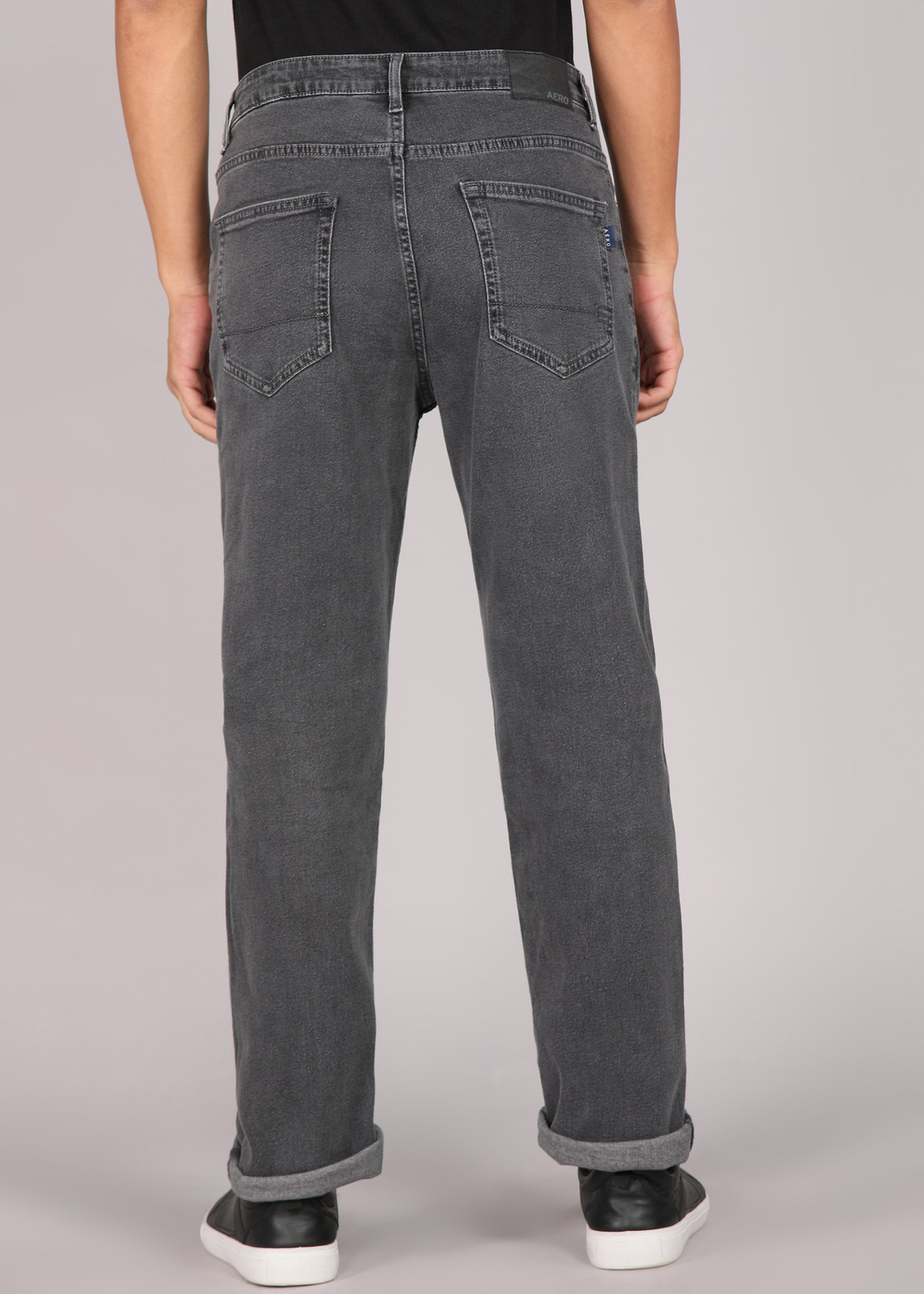 Image of AEROPOSTALE Regular Men Grey Jeans