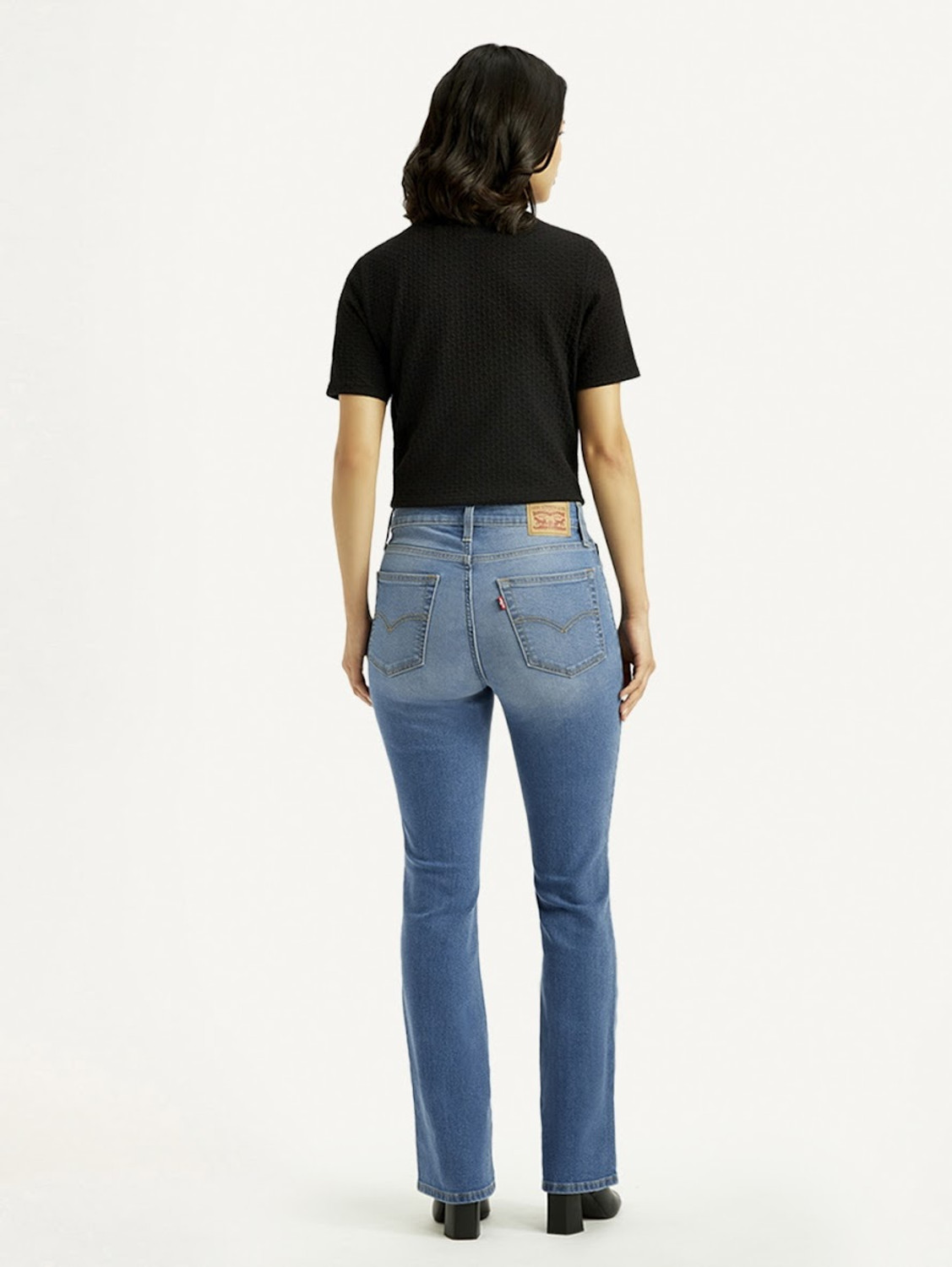 Image of LEVI'S Boot-Leg Women Blue Jeans
