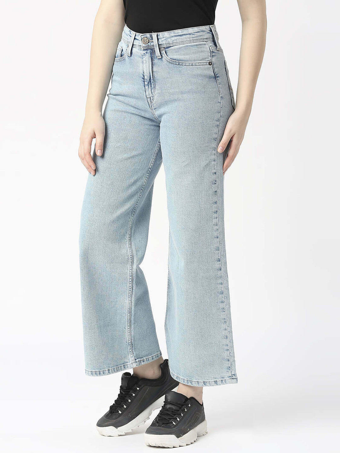 Image of Pepe Jeans Loose Fit Women Blue Jeans