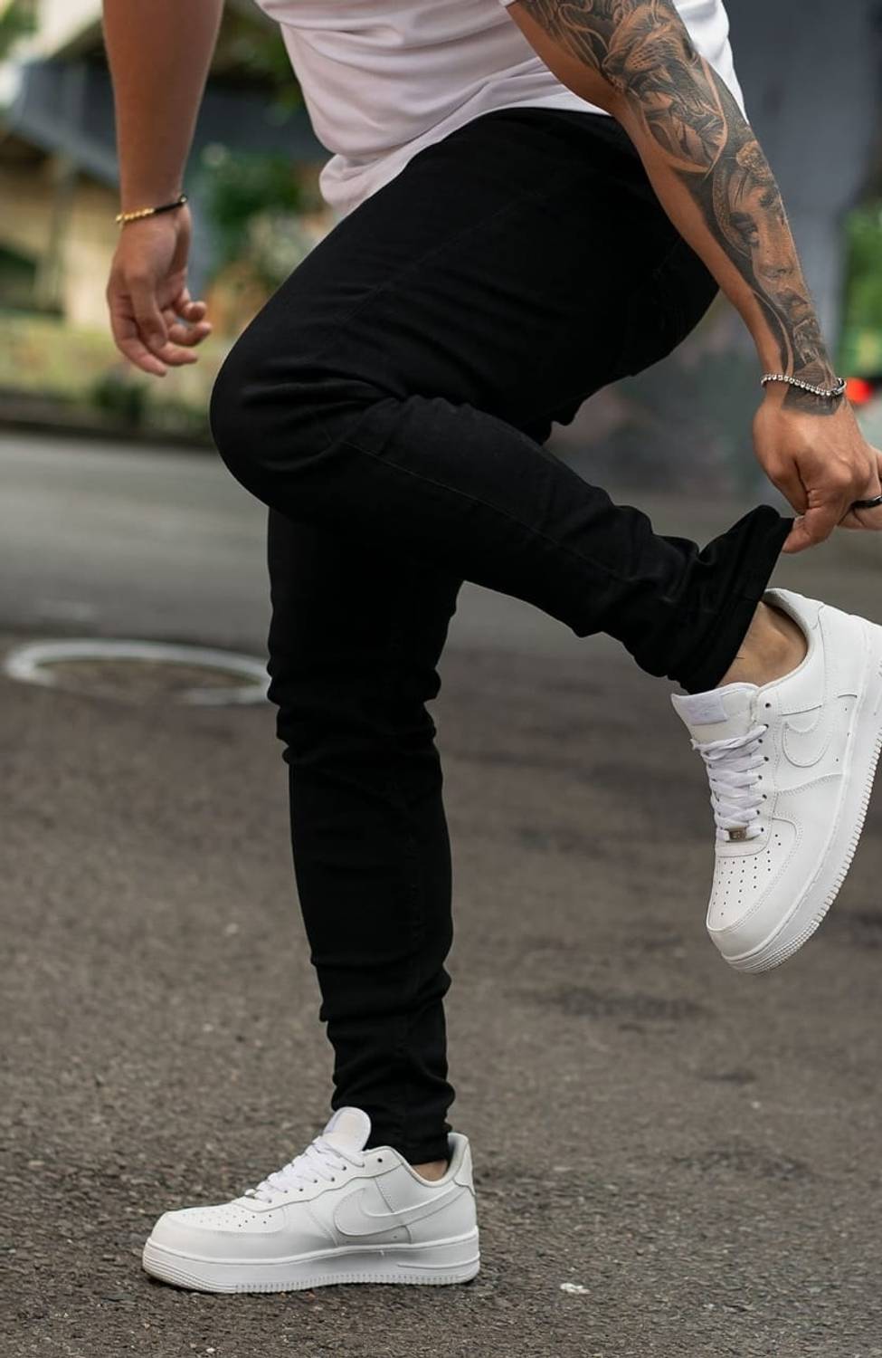 AIRCRAFTJEANS Regular Men Black Jeans - Image 4