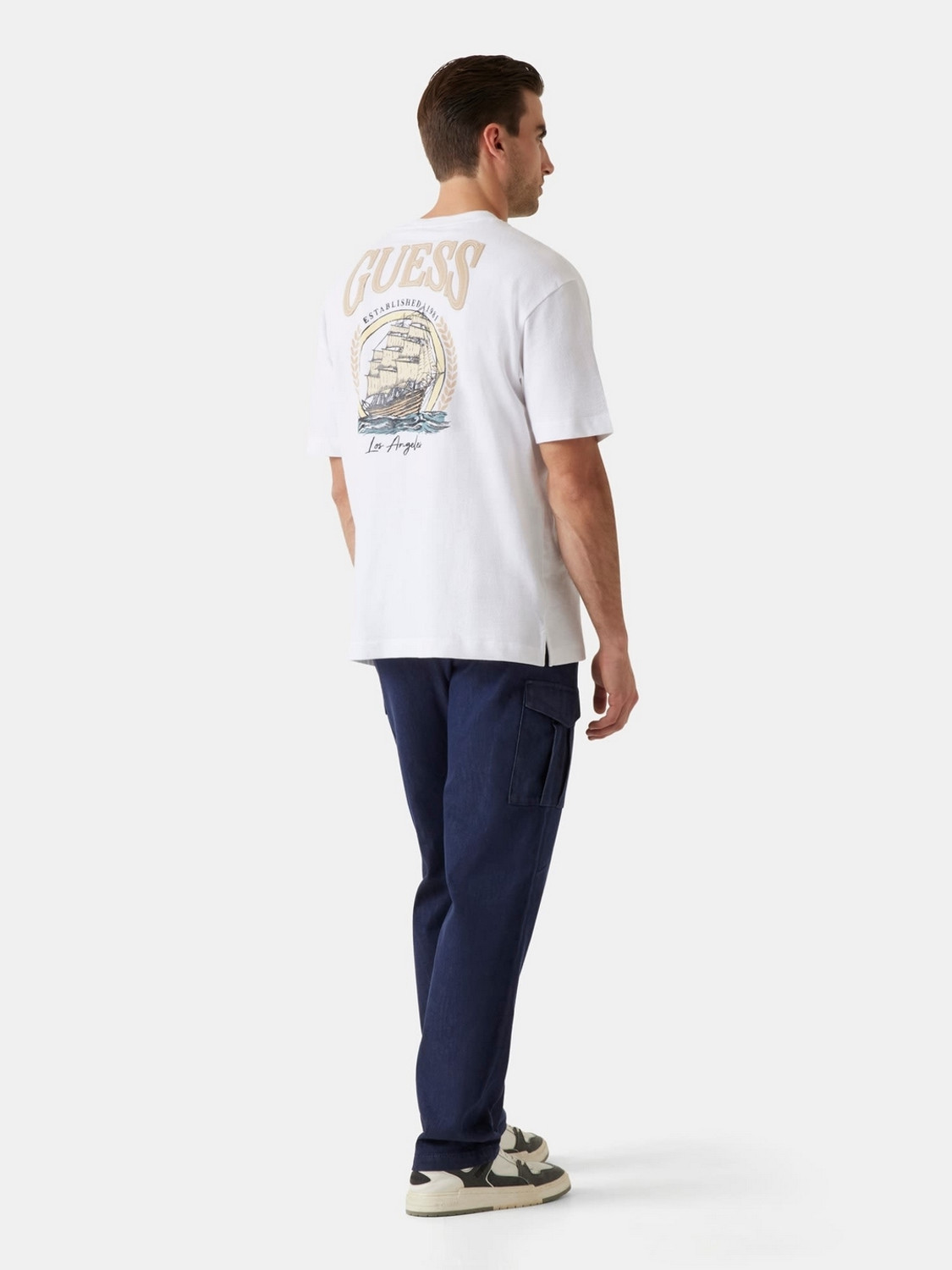 Image of GUESS Regular Men Blue Jeans