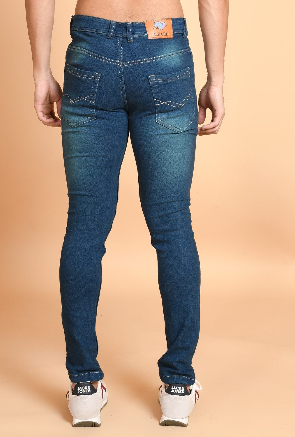 Image of Lzard Regular Men Green Jeans