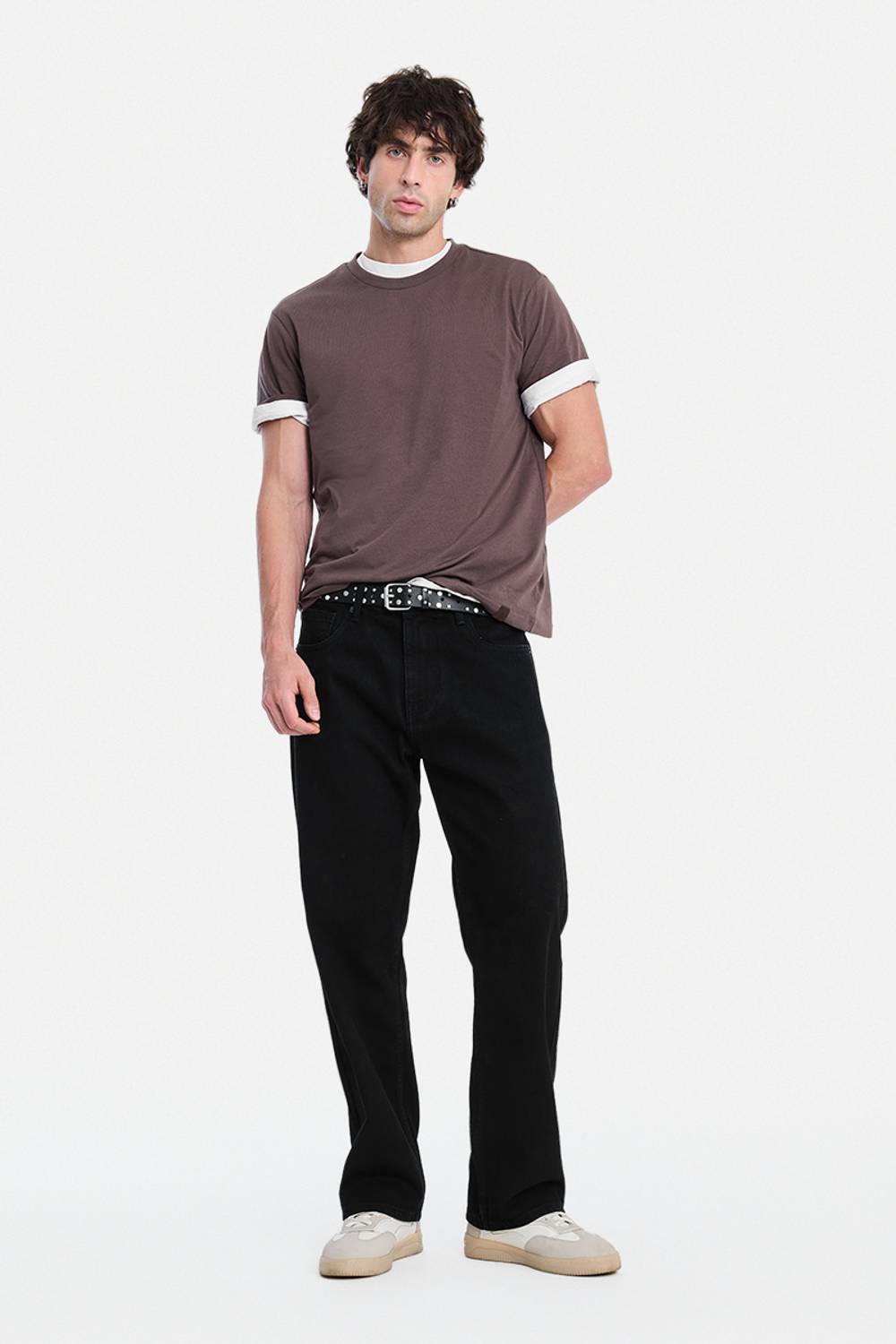 Snitch Black Straight Fit Men Jeans - Image 2