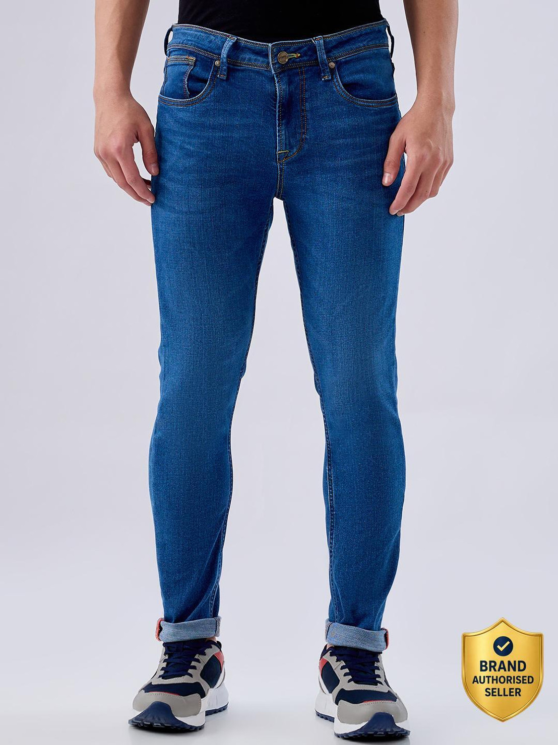 Image of KILLER Skinny Men Blue Jeans