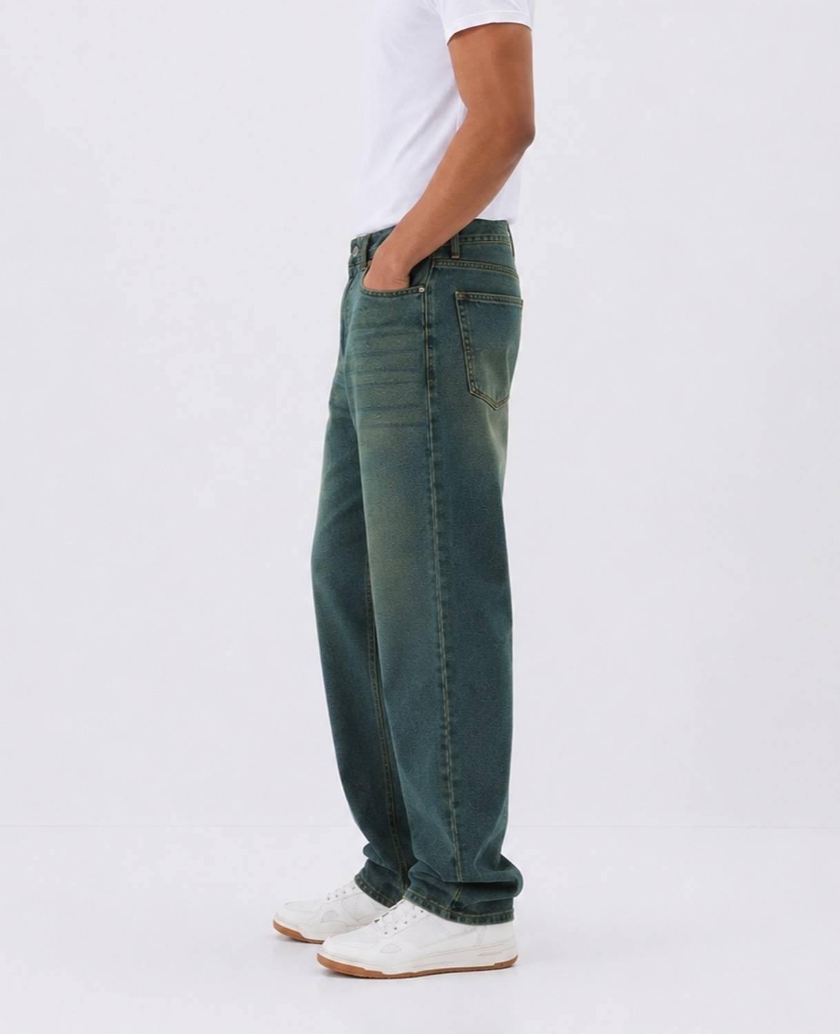 NYIA Regular Men Blue Jeans - Image 3