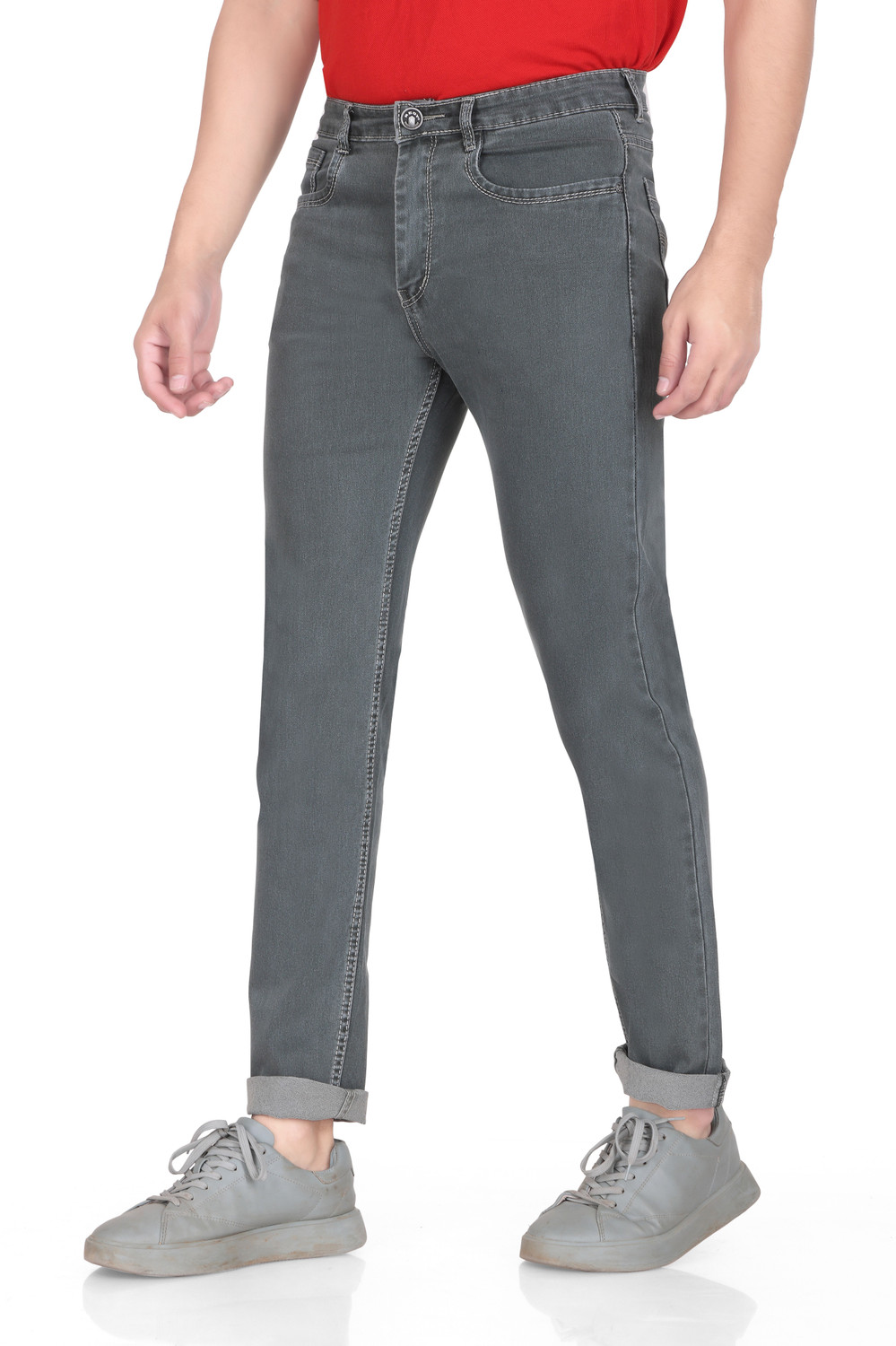 Image of REGY Slim Men Grey Jeans
