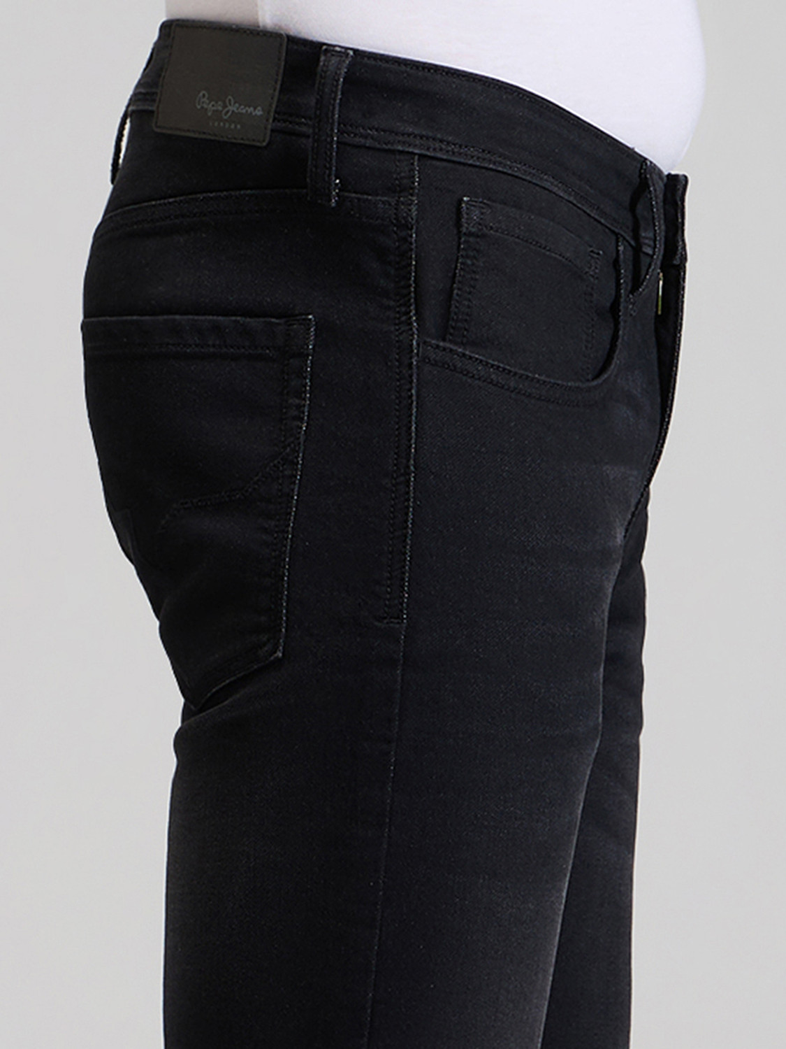 Image of Pepe Jeans Slim Men Black Jeans