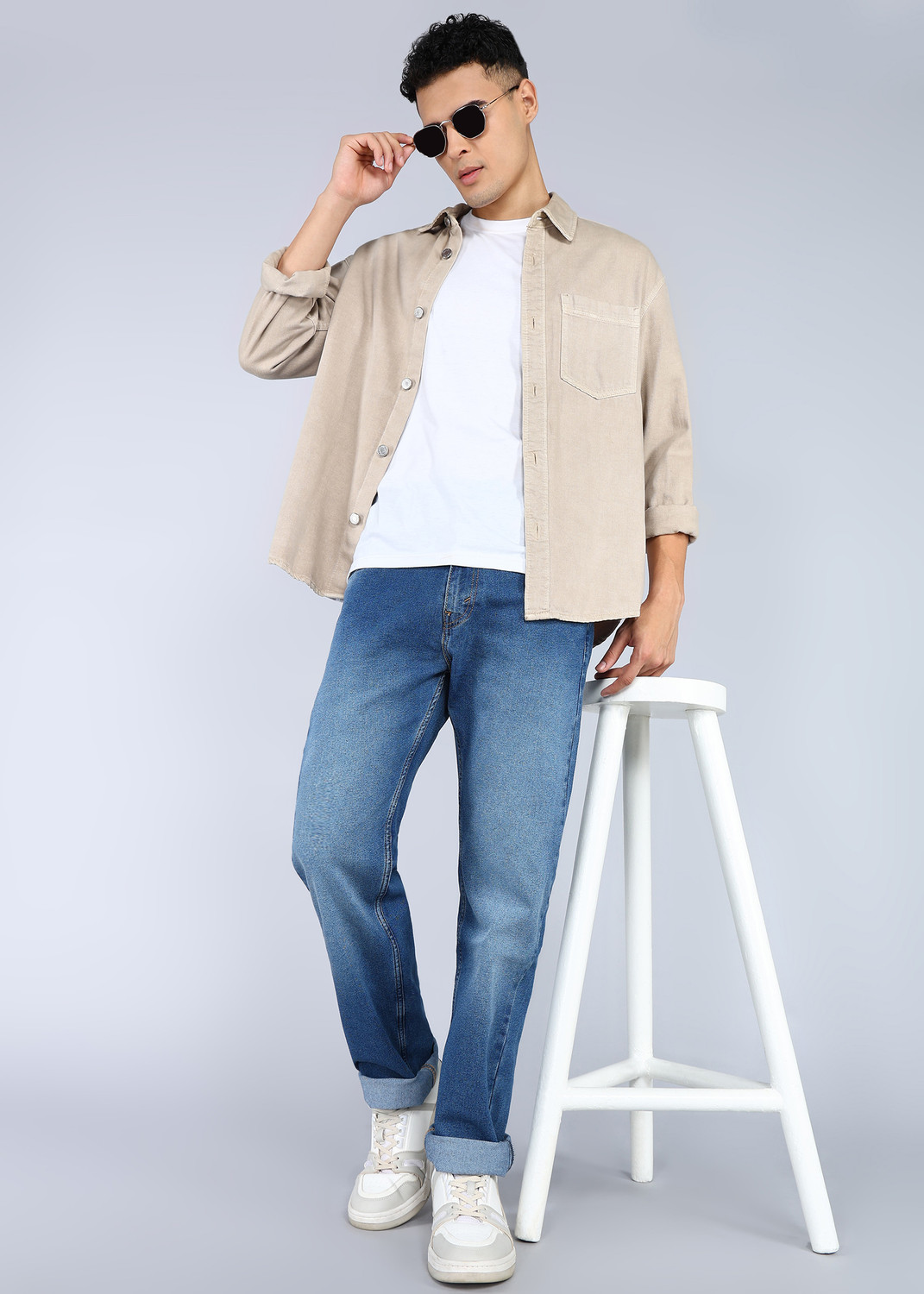 Image of LEVI'S Straight Fit Men Blue Jeans