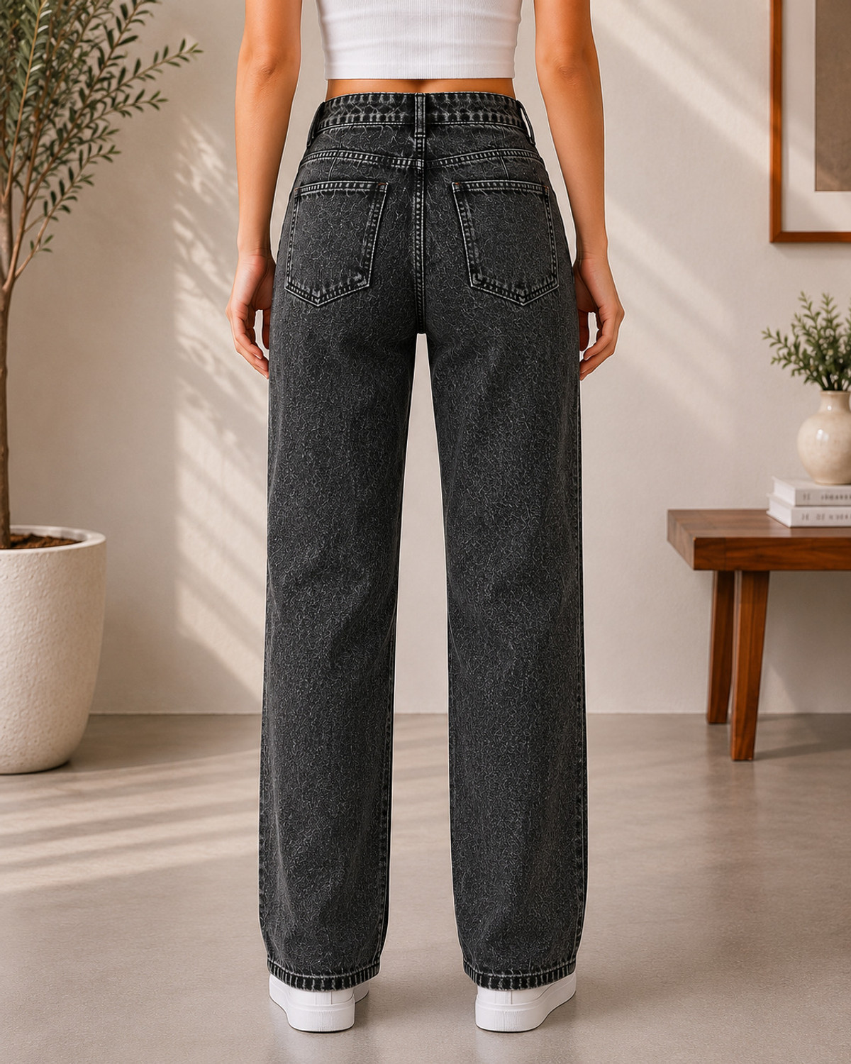 Image of KOTTY Regular Women Black Jeans