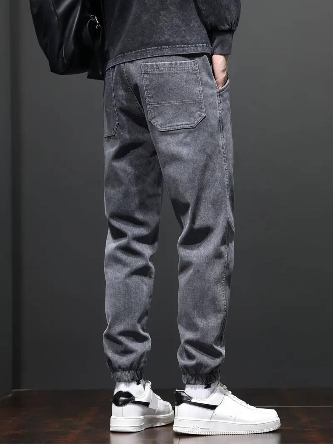 POSHAX Regular Men Black Jeans - Image 2