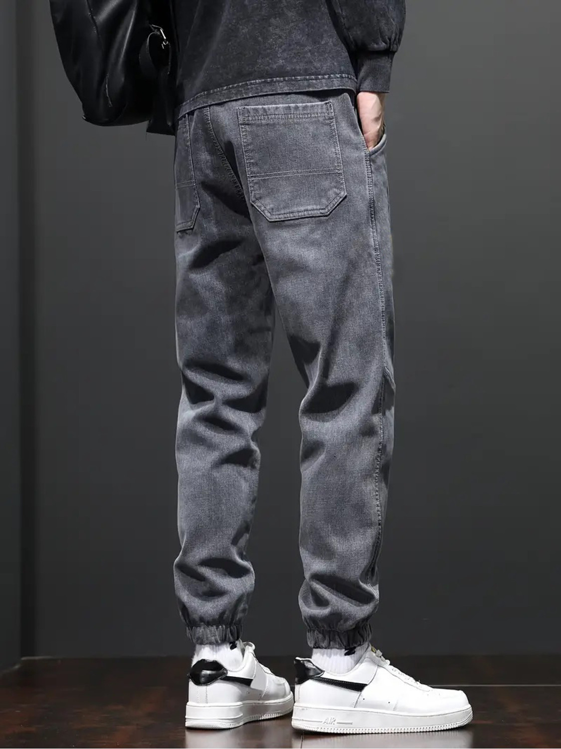 Image of POSHAX Regular Men Black Jeans