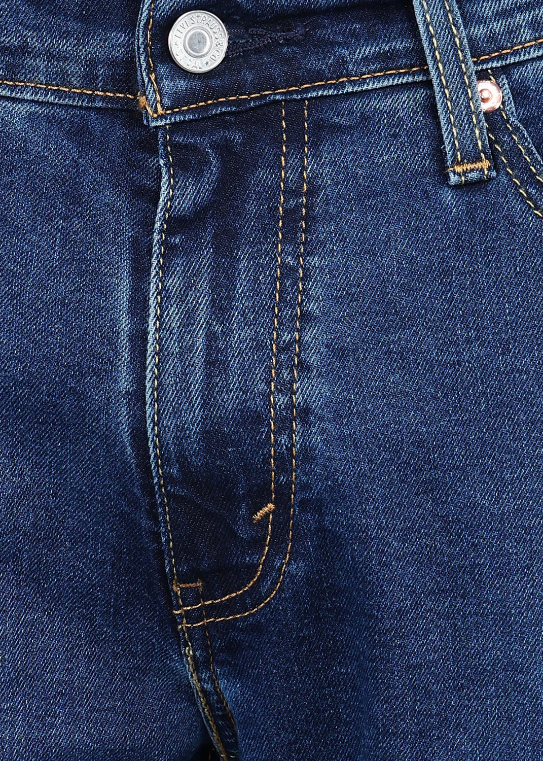 Image of LEVI'S Slim Men Dark Blue Jeans