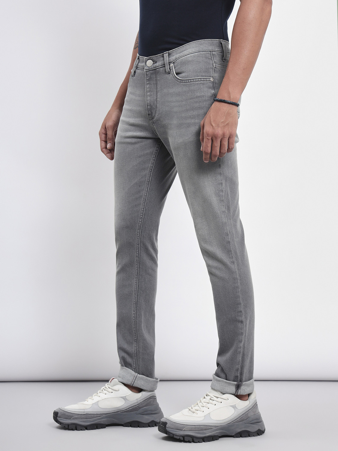 Image of LEE Skinny Men Grey Jeans