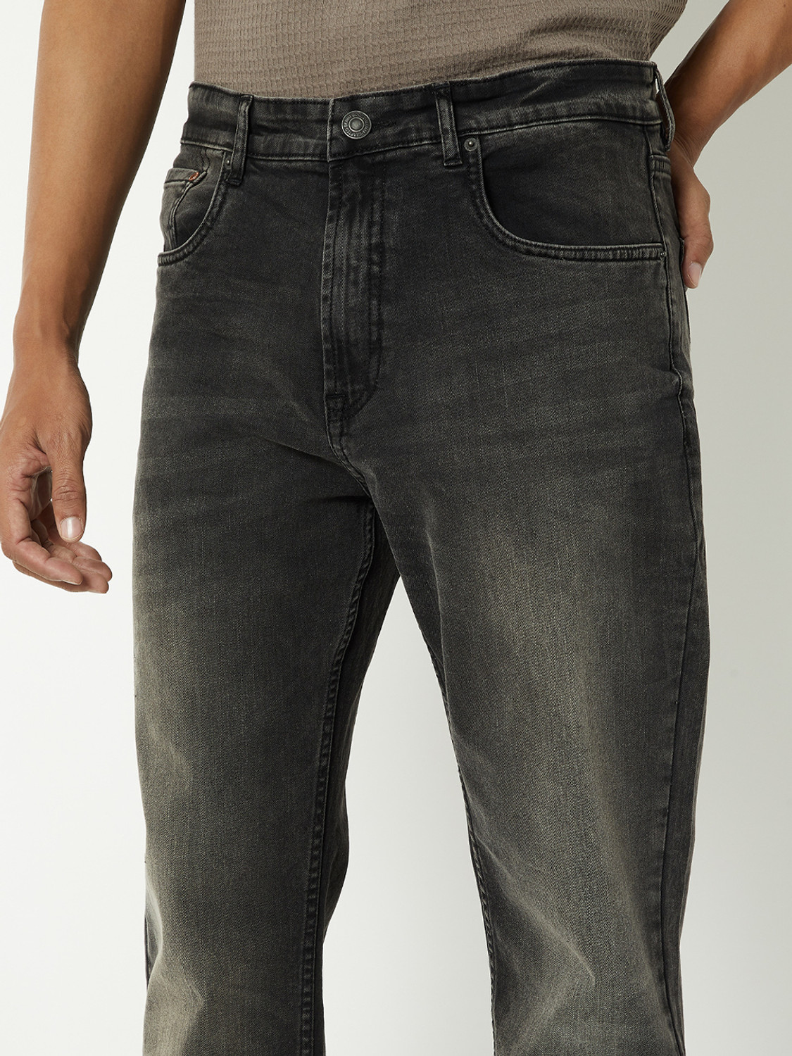 Image of MAX Regular Men Grey Jeans