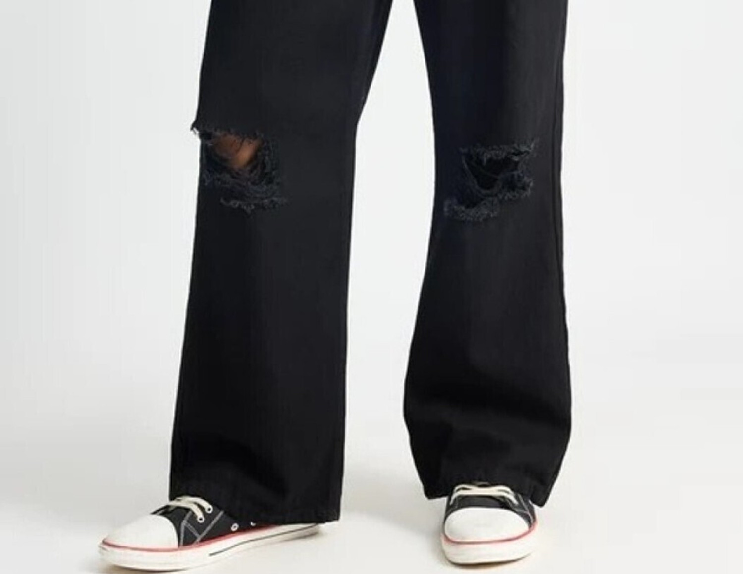 Image of INDIGOX Straight Fit Men Black Jeans