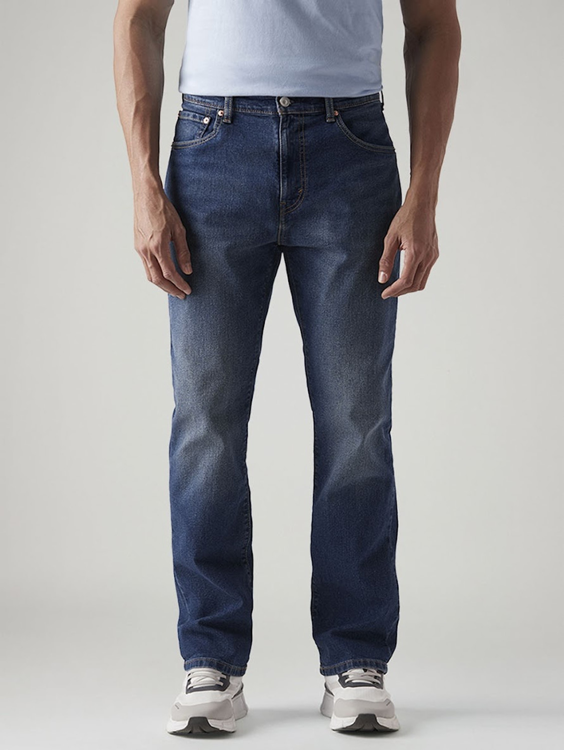 Image of LEVI'S Boot-Leg Men Dark Blue Jeans