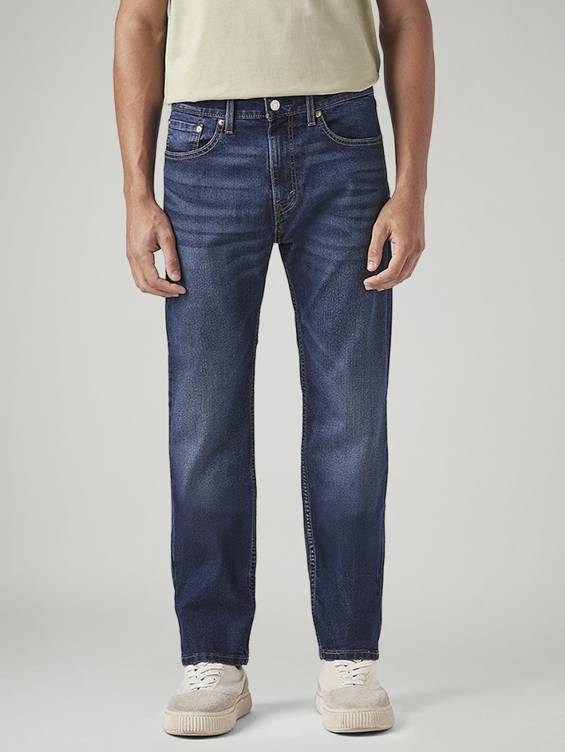 Image of LEVI'S Straight Fit Men Blue Jeans