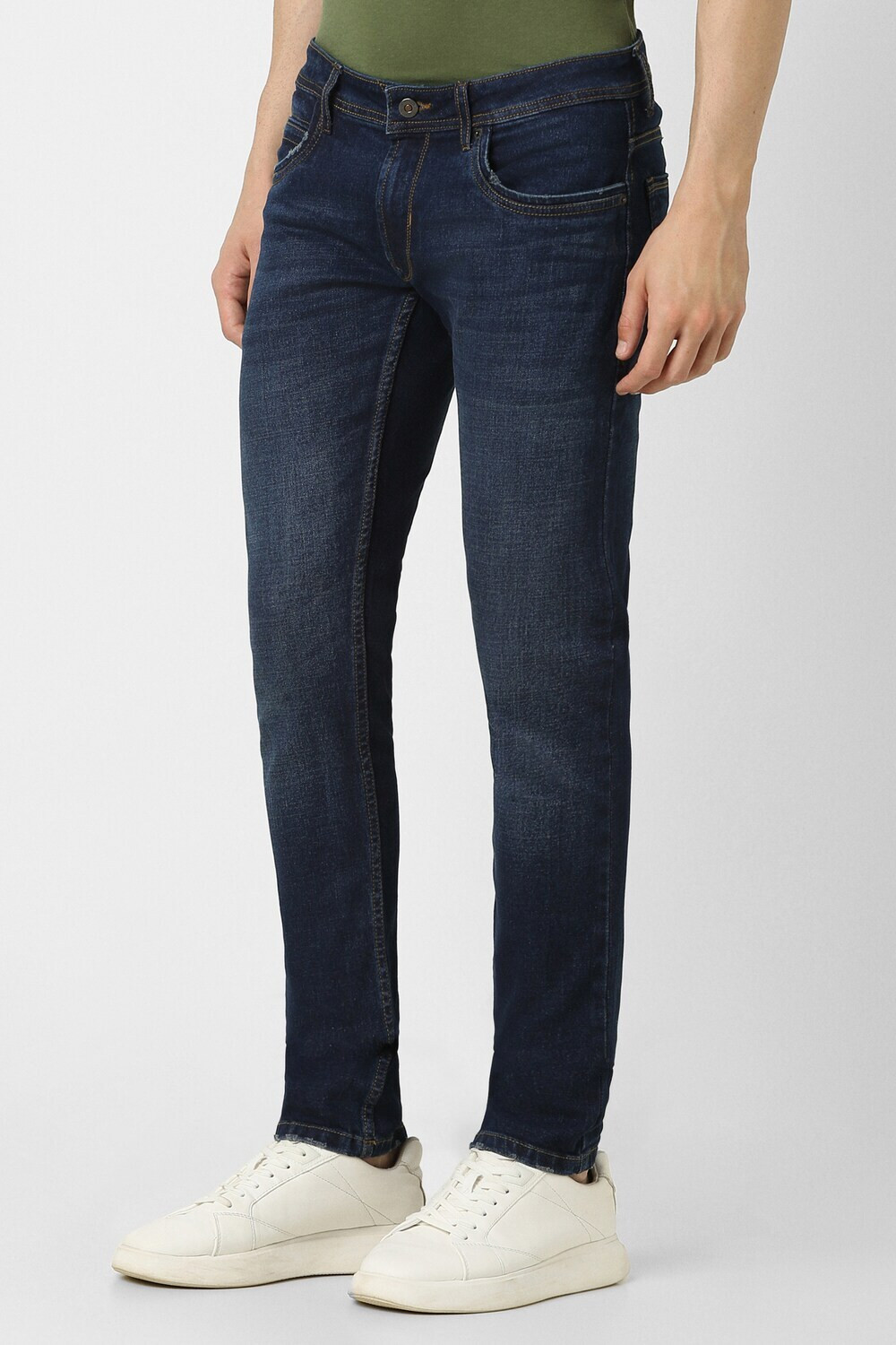Image of PETER ENGLAND Skinny Men Grey Jeans
