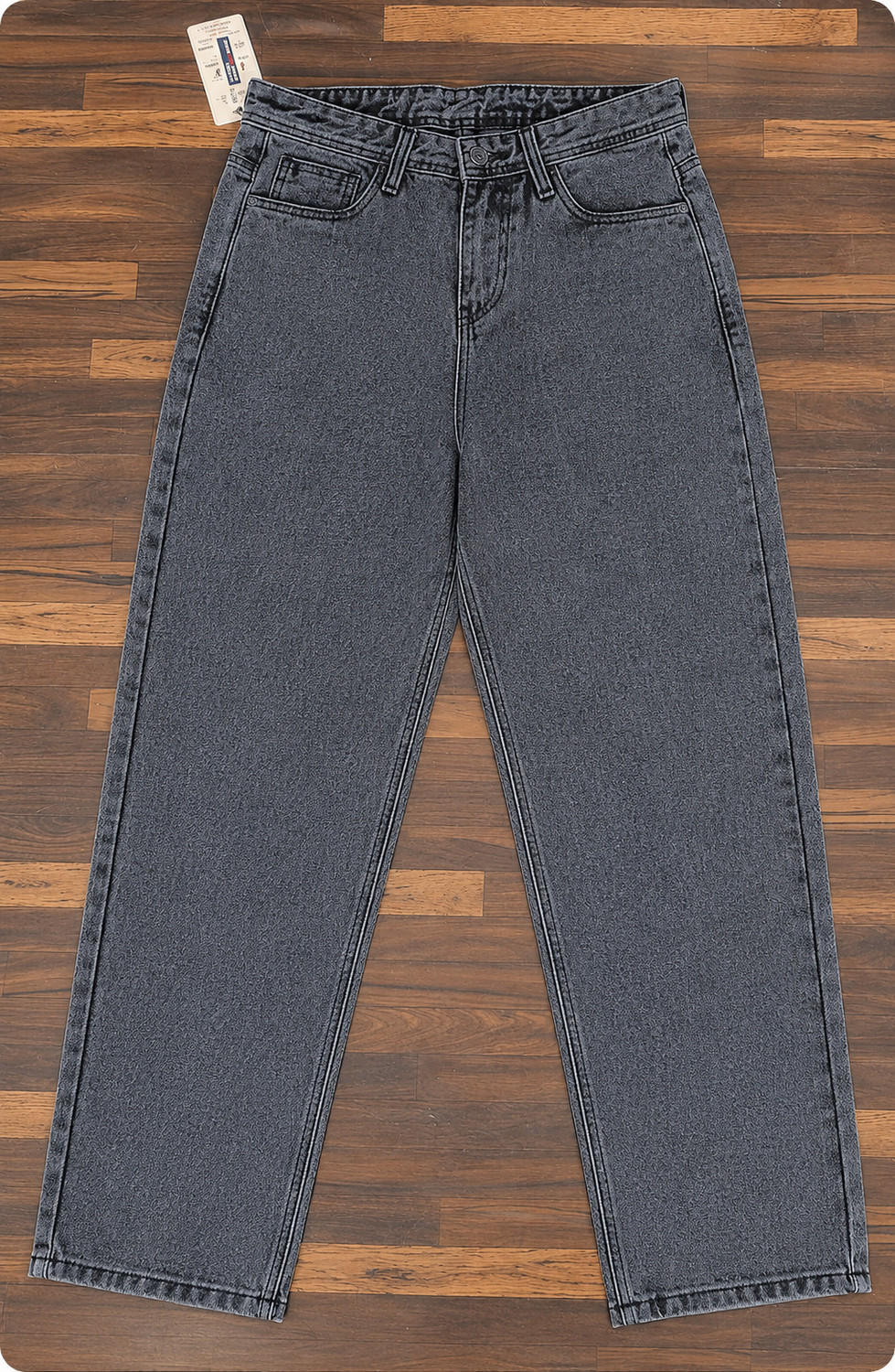 Image of USD Mom Fit Men Grey Jeans
