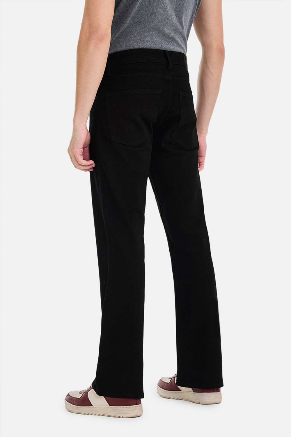 Image of Snitch Boot-Leg Men Black Jeans